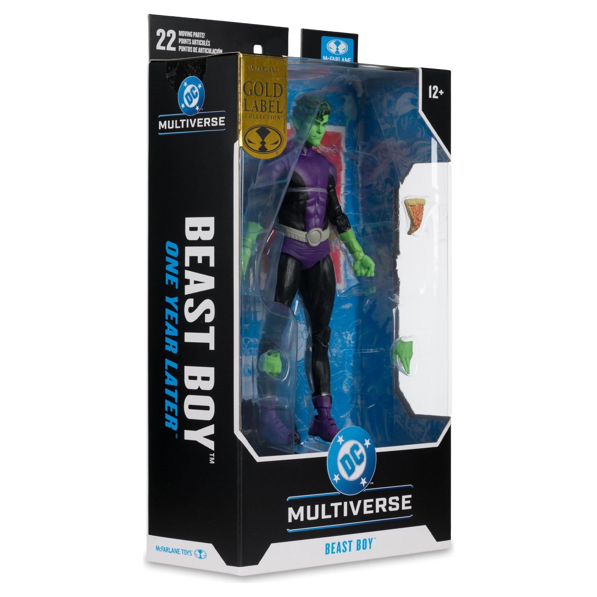DC Multiverse: Beast Boy (One Year Later) (Gold Label)-Actionfiguren-McFarlane Toys-Mighty Underground