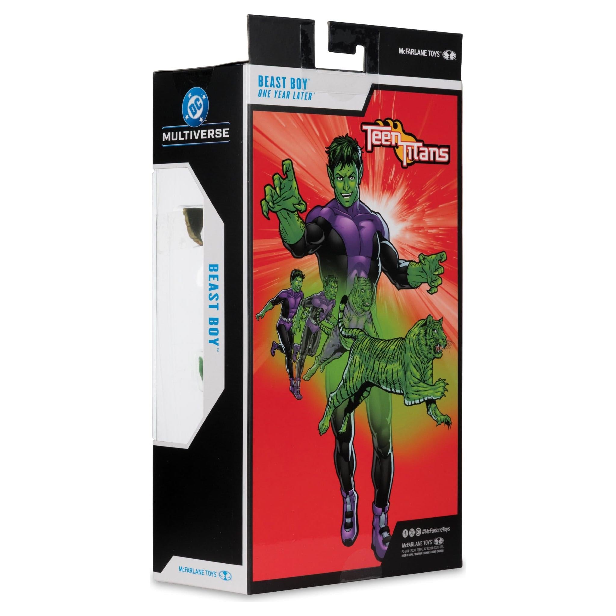 DC Multiverse: Beast Boy (One Year Later) (Gold Label)-Actionfiguren-McFarlane Toys-Mighty Underground