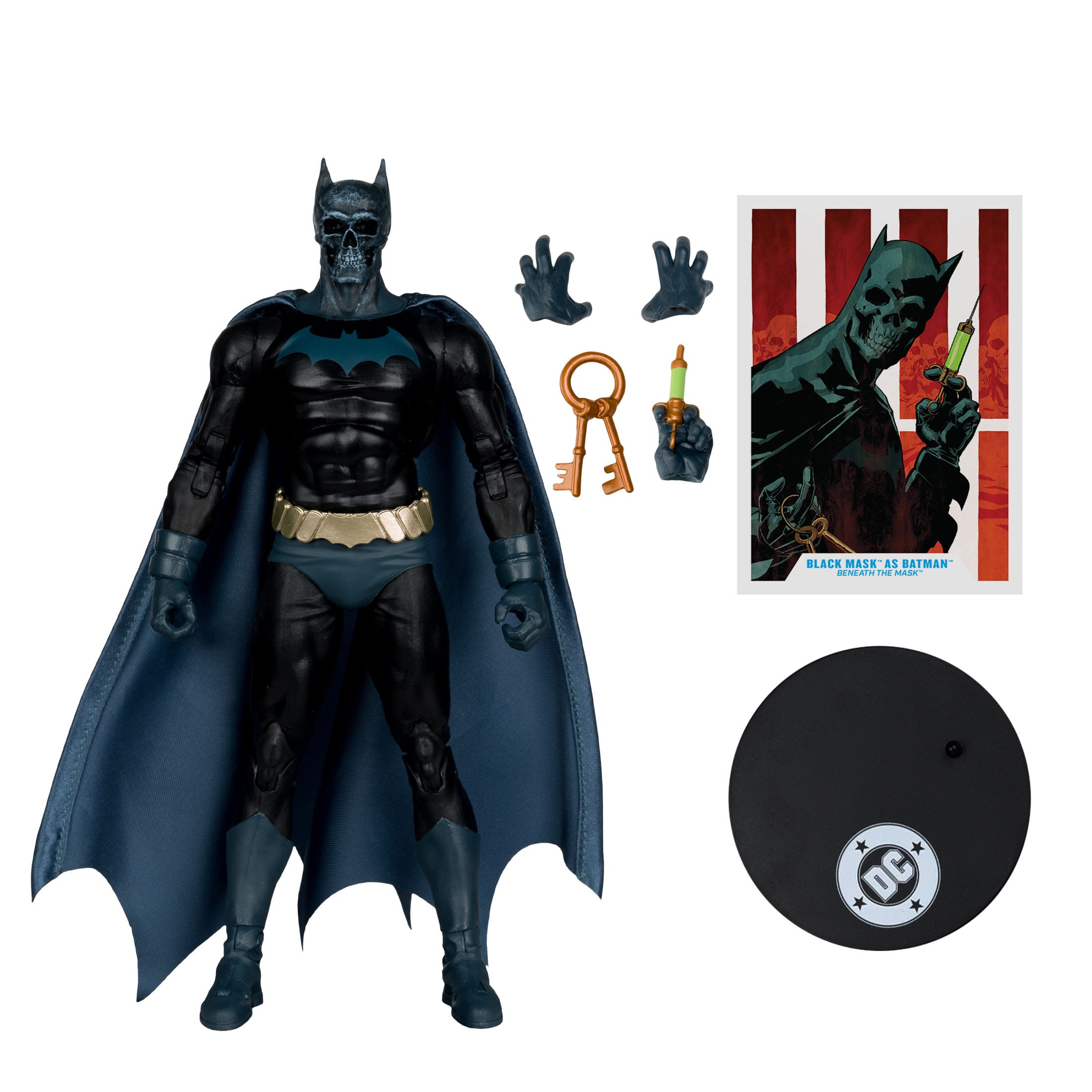 DC Multiverse: Black Mask as Batman (Beneath the Mask)-Actionfiguren-McFarlane Toys-Mighty Underground