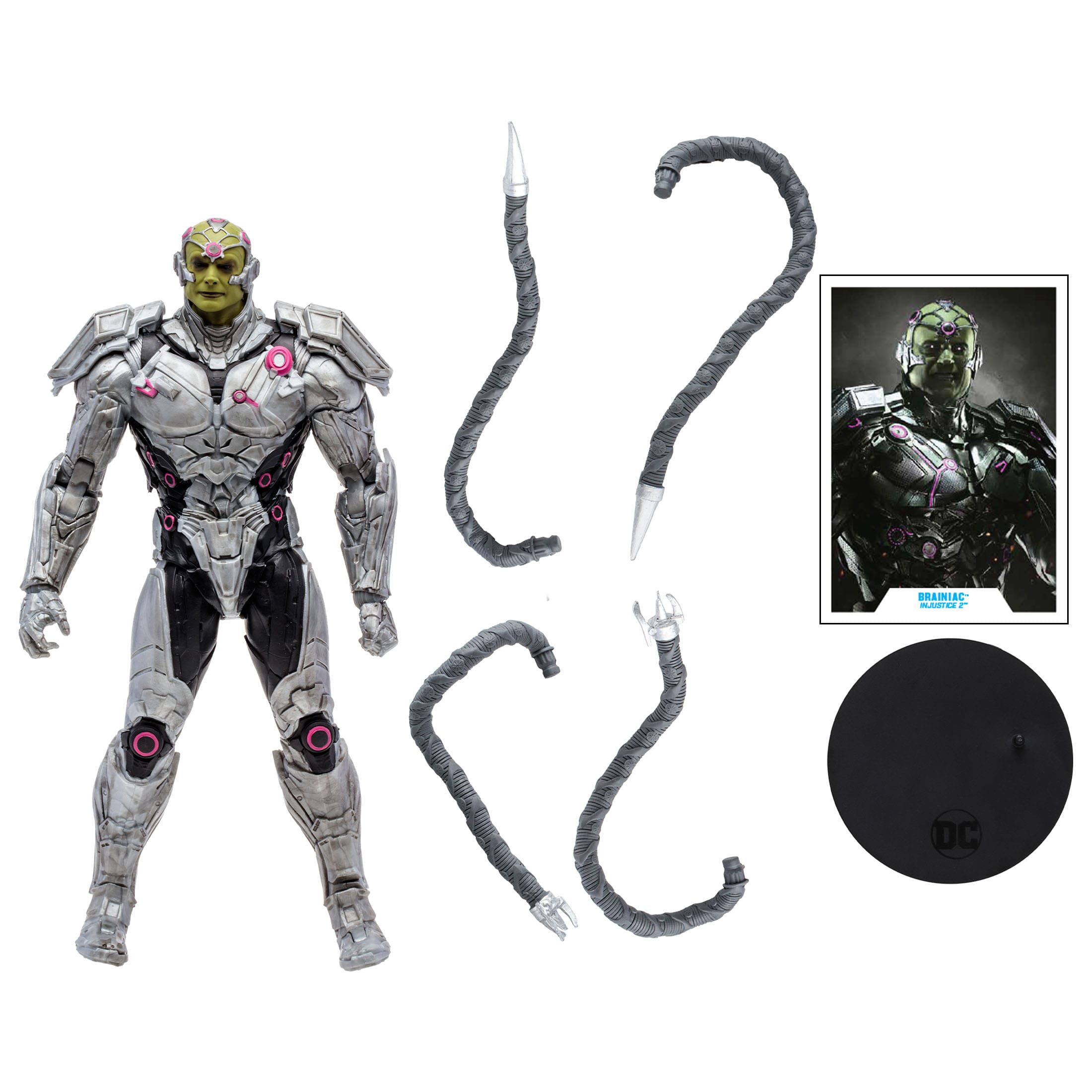 DC Multiverse: Brainiac (Injustice 2)-Actionfiguren-McFarlane Toys-Mighty Underground