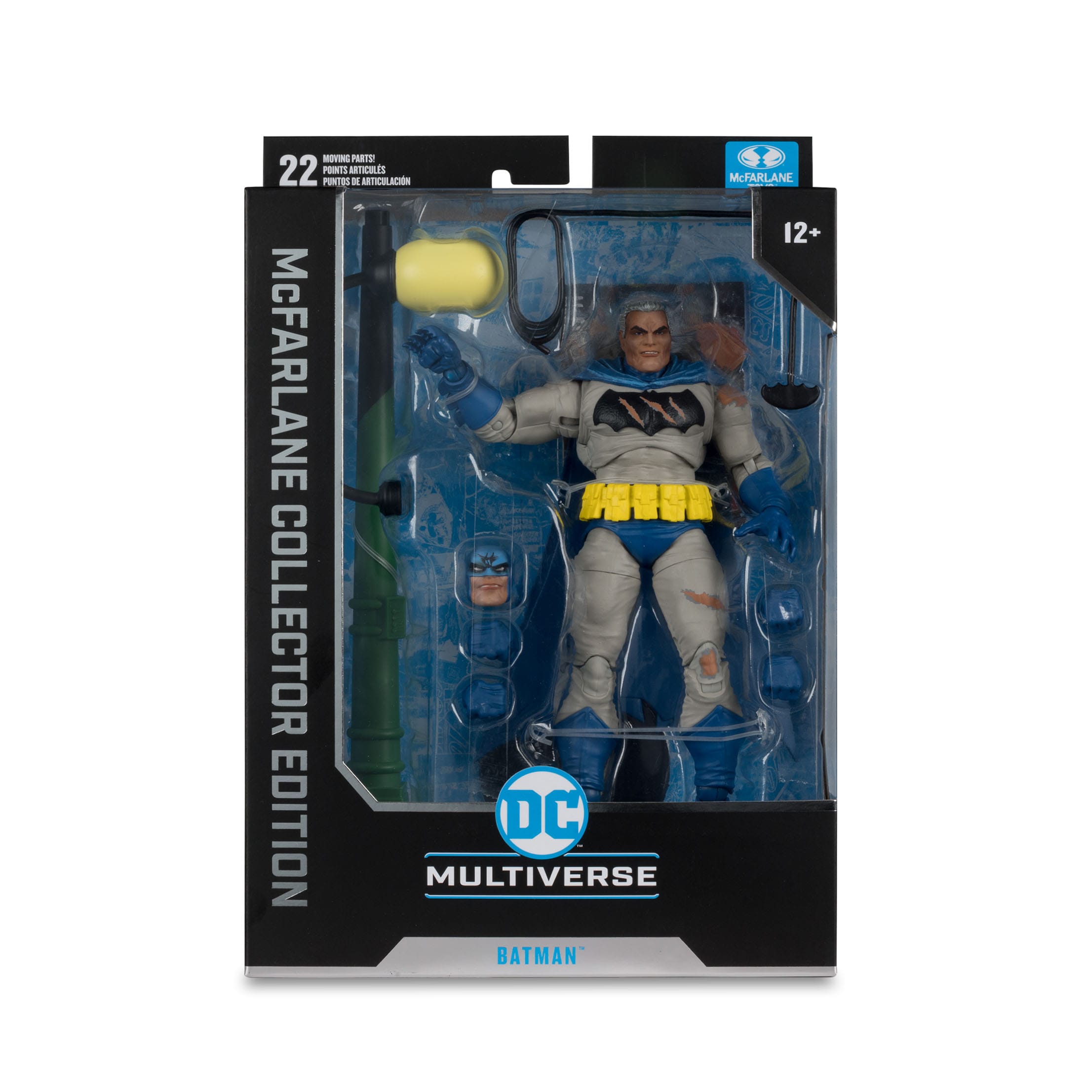 DC Multiverse Collector Edition: Batman (Battle Damage Blue, The Dark Knight Returns) #21-Actionfiguren-McFarlane Toys-Mighty Underground