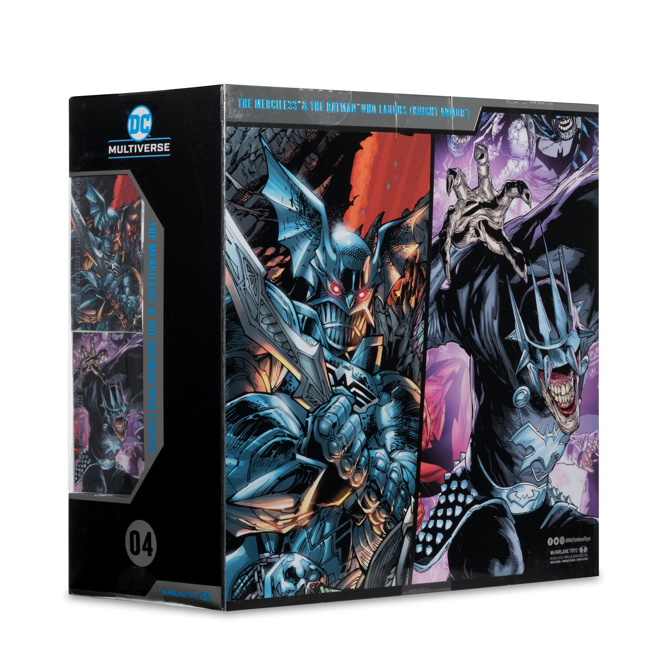 DC Multiverse Collector Edition: Batman Who Laughs (Knight Armor) & Merciless (Dark Multiverse) (2-Pack #04)-Actionfiguren-McFarlane Toys-Mighty Underground