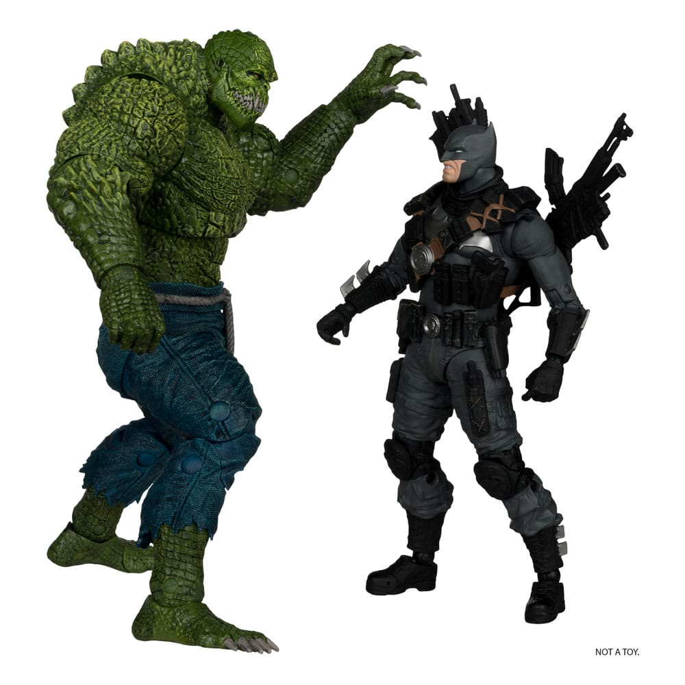 DC Multiverse Collector Edition: Batman vs. Killer Croc (2-Pack #03)-Actionfiguren-McFarlane Toys-Mighty Underground