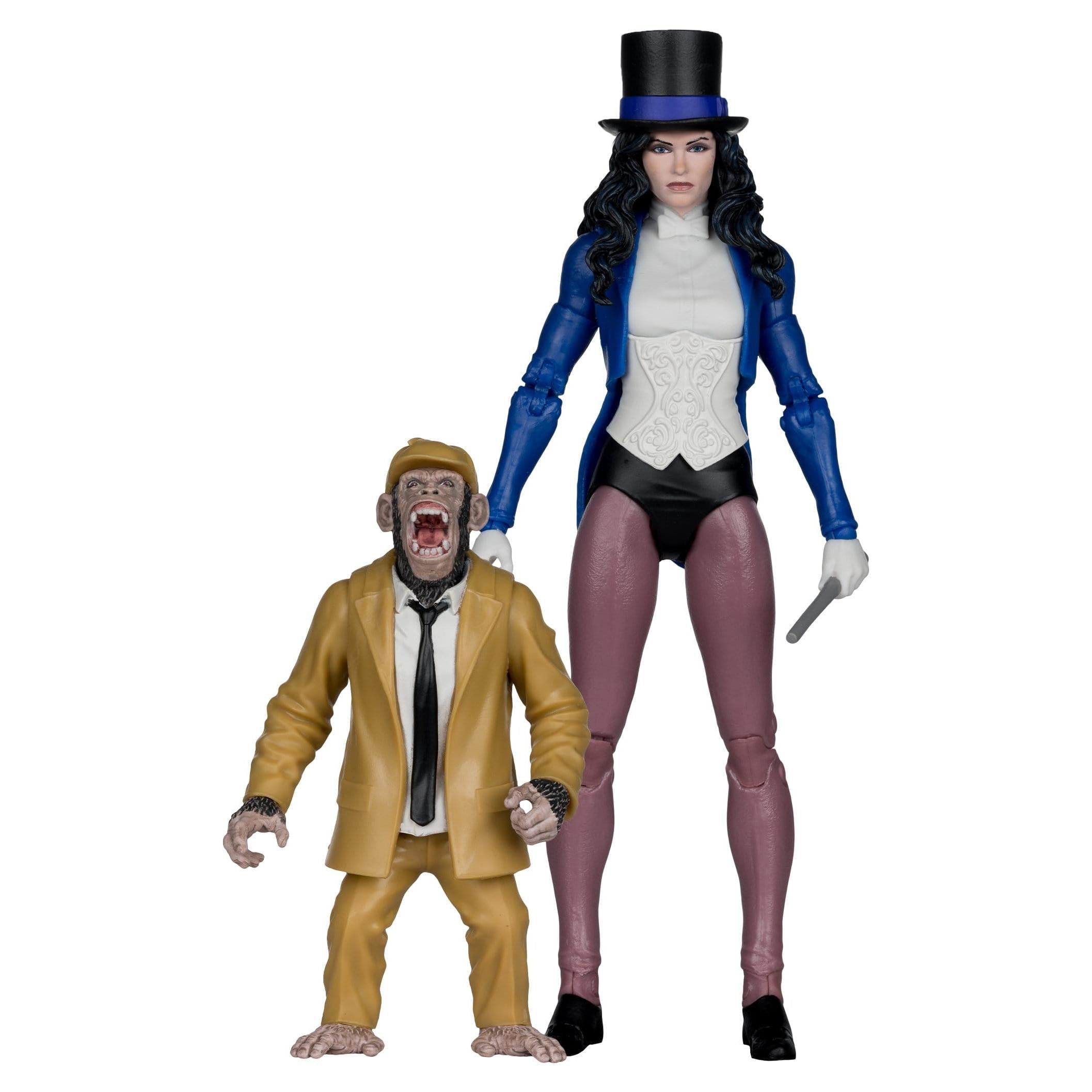 DC Multiverse Collector Edition: Zatanna with Detective Chimp #53-Actionfiguren-McFarlane Toys-Mighty Underground