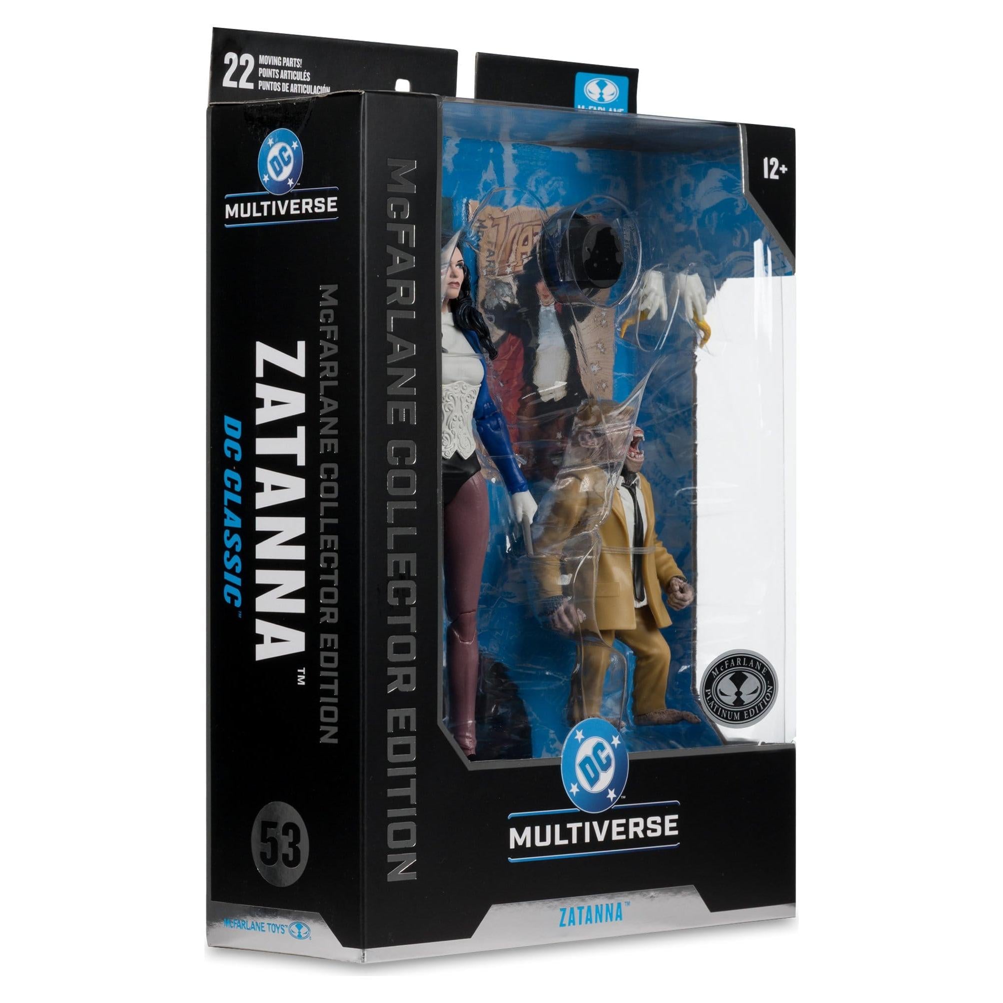 DC Multiverse Collector Edition: Zatanna with Detective Chimp #53-Actionfiguren-McFarlane Toys-Mighty Underground
