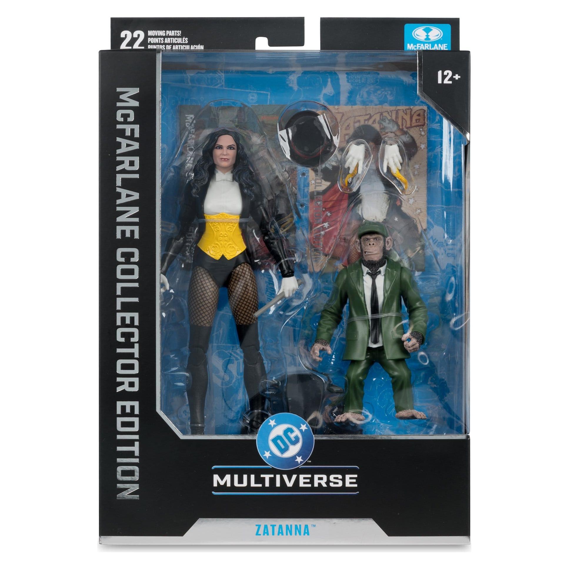 DC Multiverse Collector Edition: Zatanna with Detective Chimp #53-Actionfiguren-McFarlane Toys-Mighty Underground