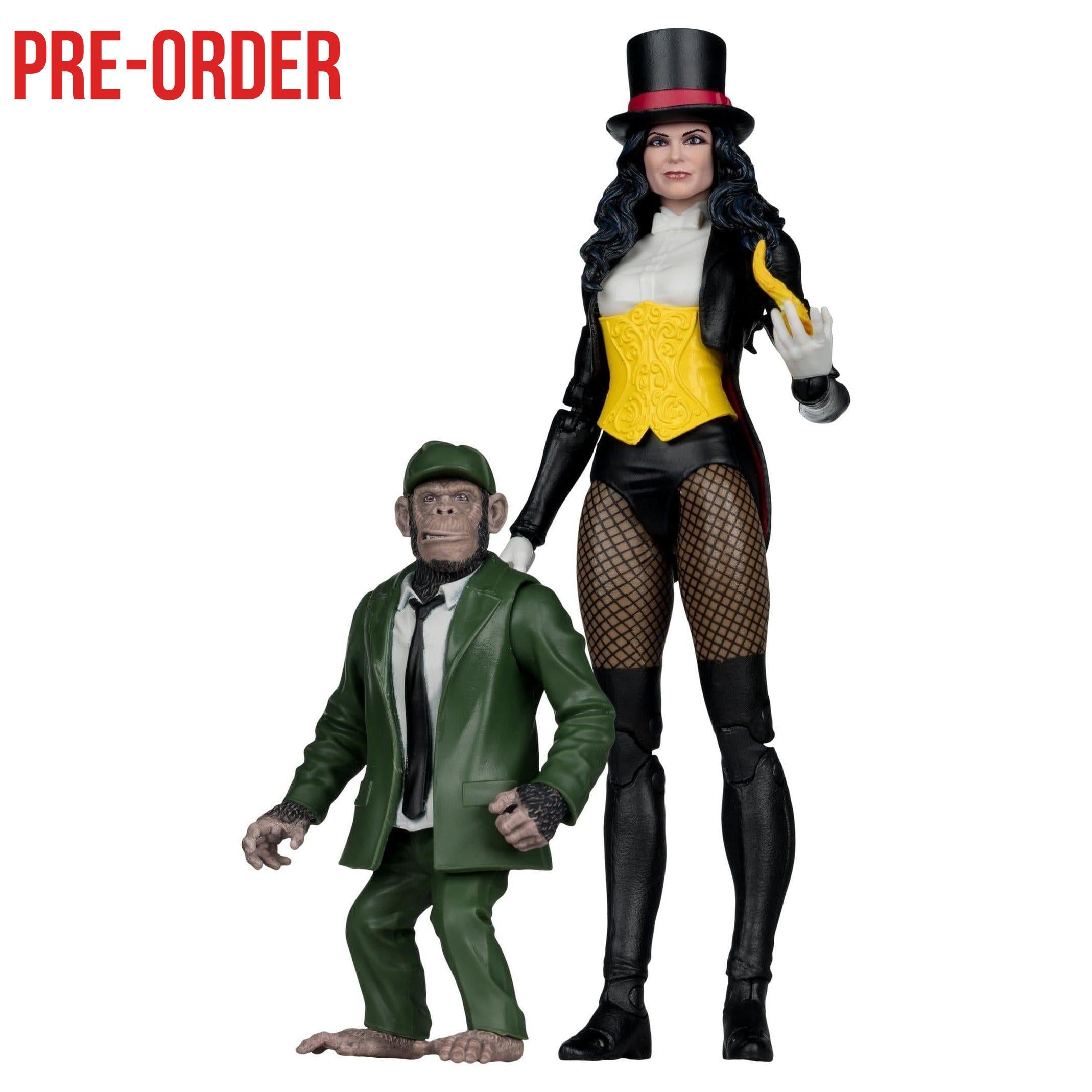 DC Multiverse Collector Edition: Zatanna with Detective Chimp #53-Actionfiguren-McFarlane Toys-Mighty Underground