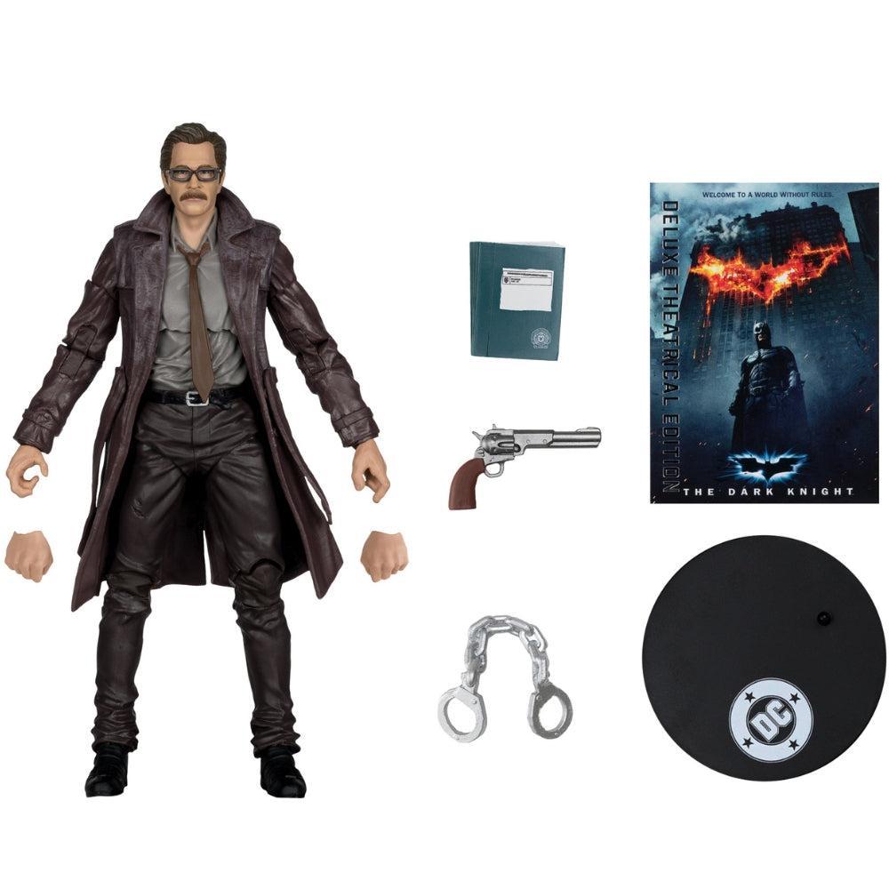 DC Multiverse: Commissioner Gordon (The Dark Knight) (Deluxe Theatrical Edition)-Actionfiguren-McFarlane Toys-Mighty Underground