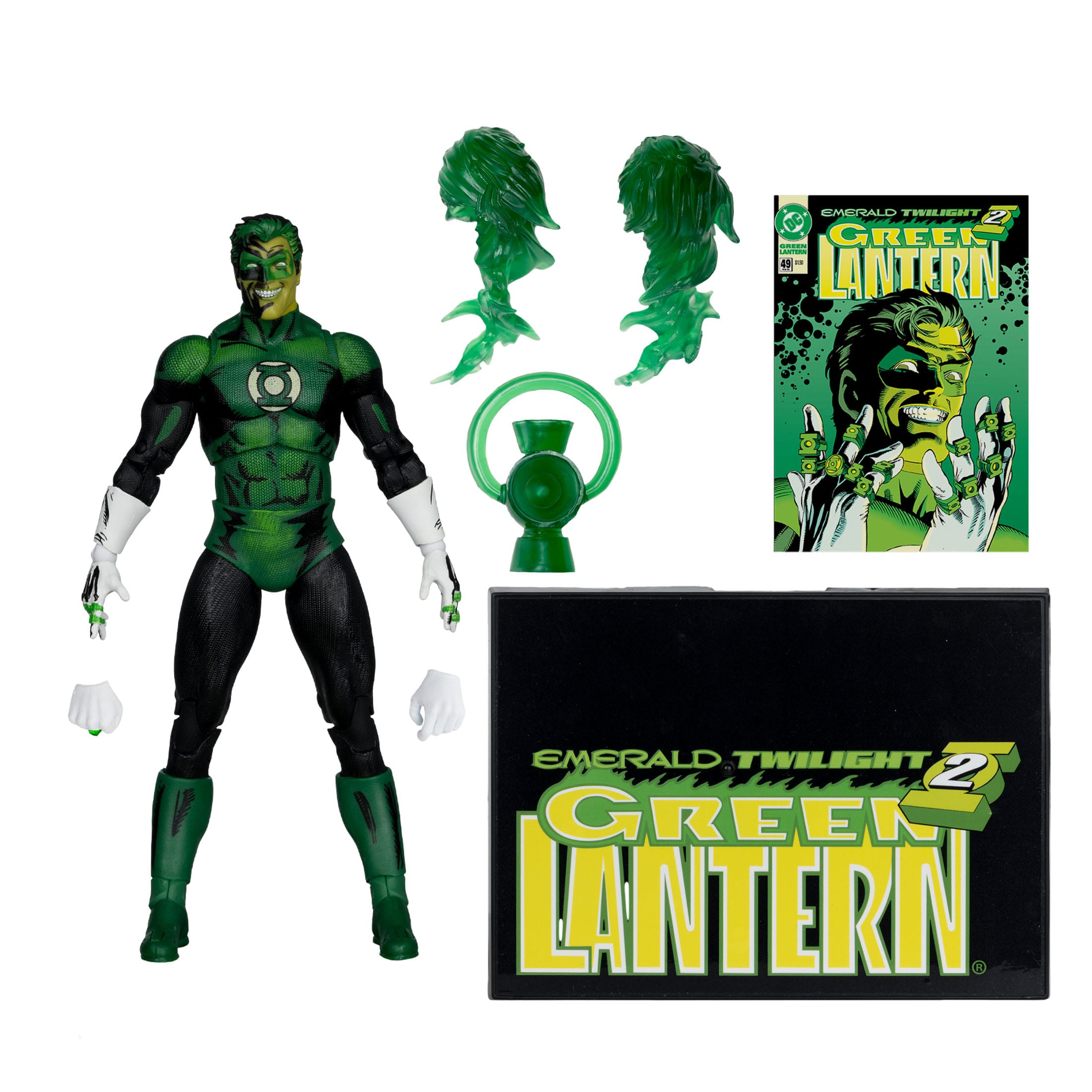 DC Multiverse Cover Recreations: Green Lantern (Emerald Twilight)-Actionfiguren-McFarlane Toys-Mighty Underground