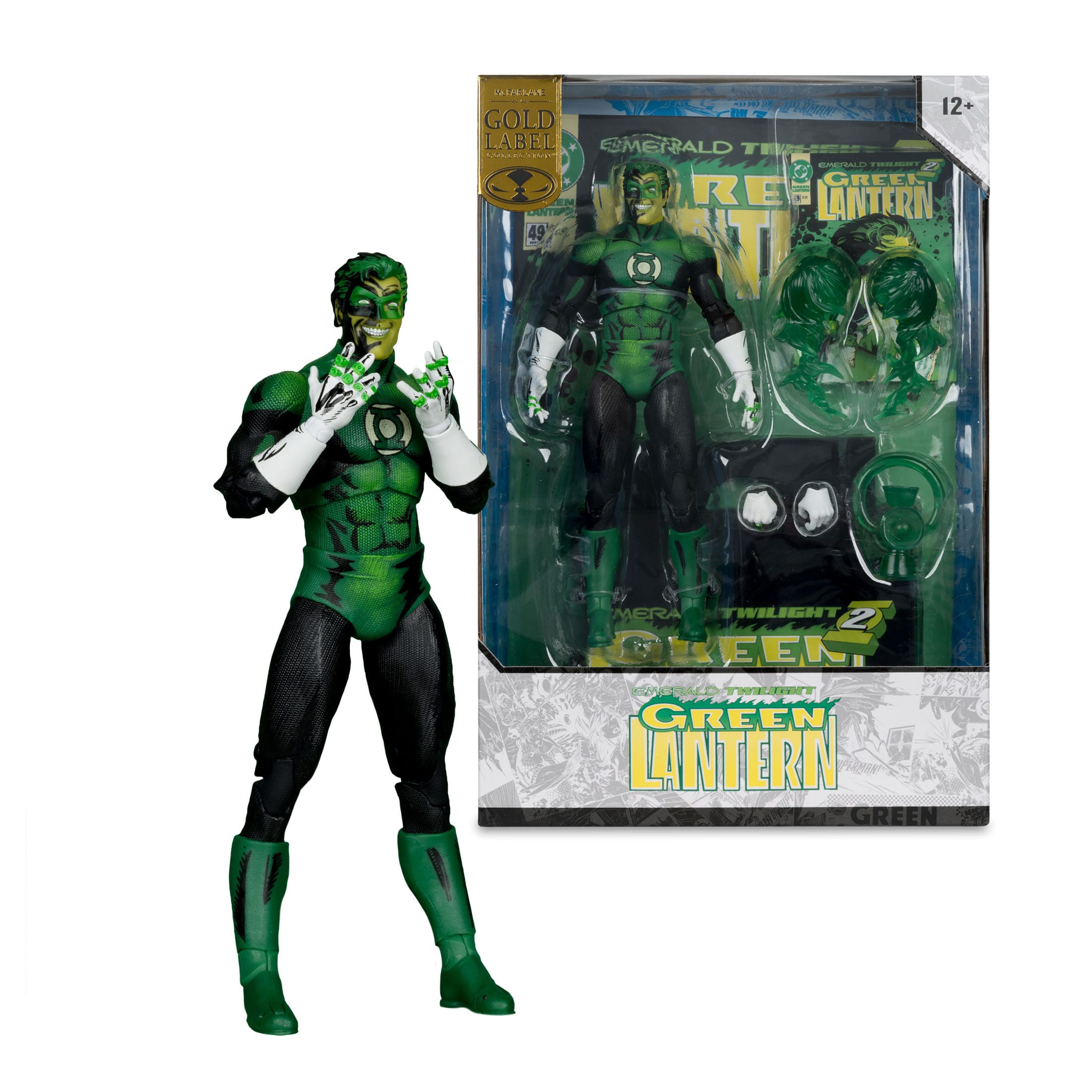 DC Multiverse Cover Recreations: Green Lantern (Emerald Twilight)-Actionfiguren-McFarlane Toys-Mighty Underground