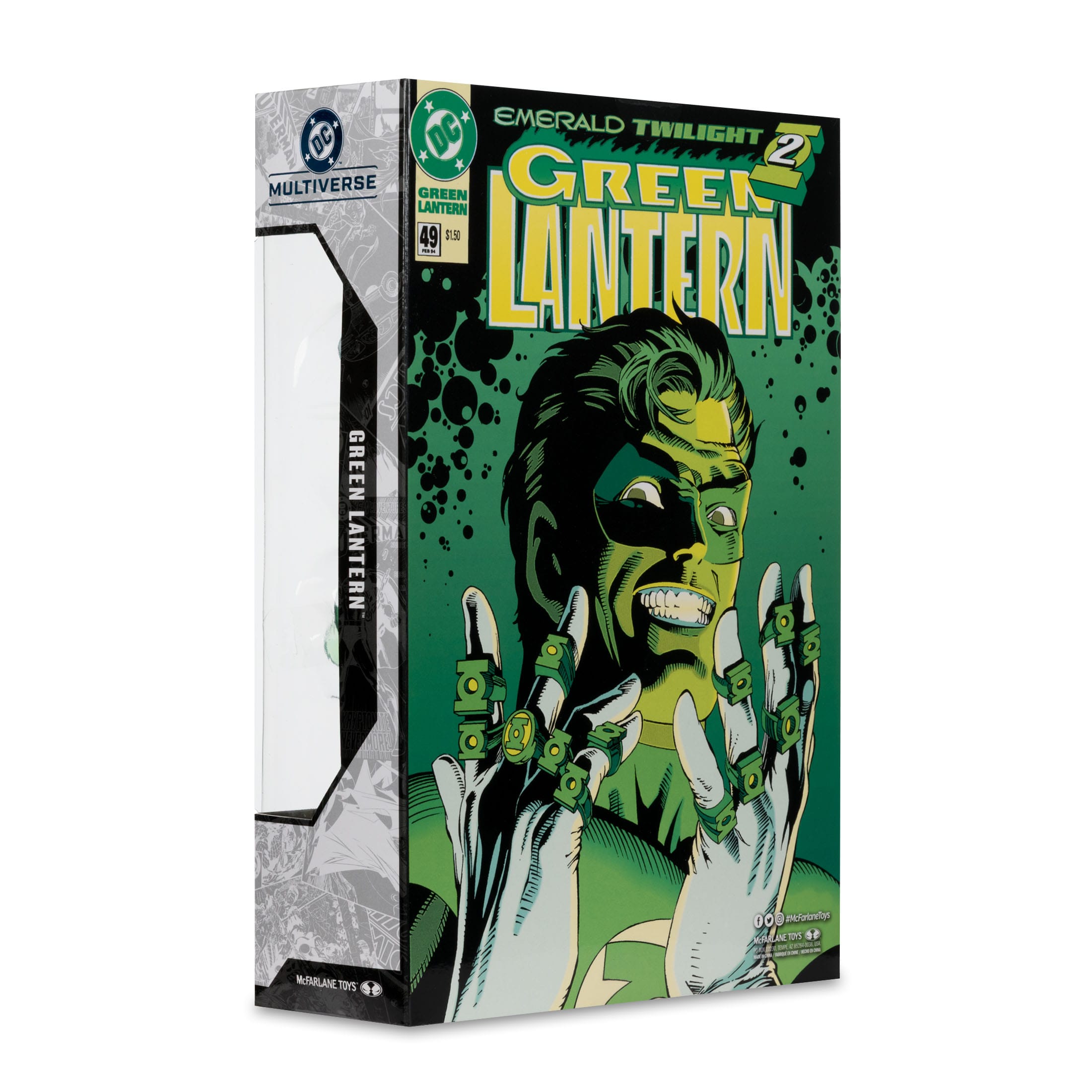 DC Multiverse Cover Recreations: Green Lantern (Emerald Twilight)-Actionfiguren-McFarlane Toys-Mighty Underground