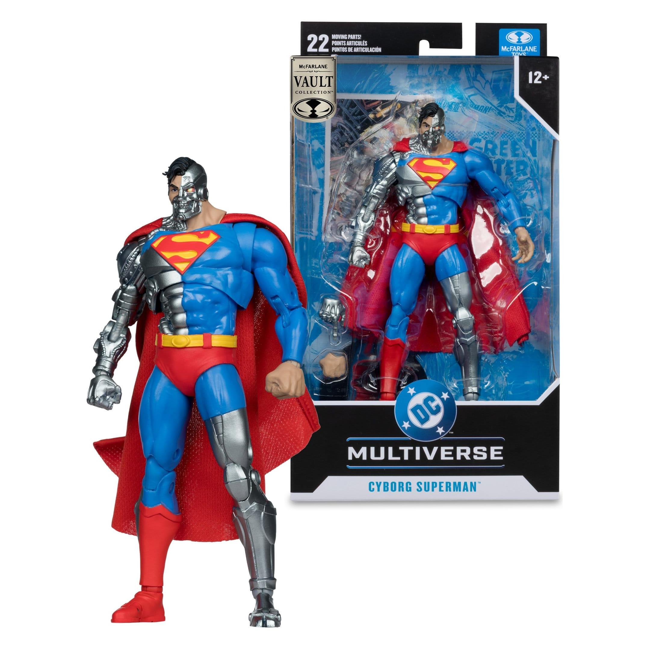 DC Multiverse: Cyborg Superman (Revenge of the Green Lanterns) (Vault Collection)-Actionfiguren-McFarlane Toys-Mighty Underground