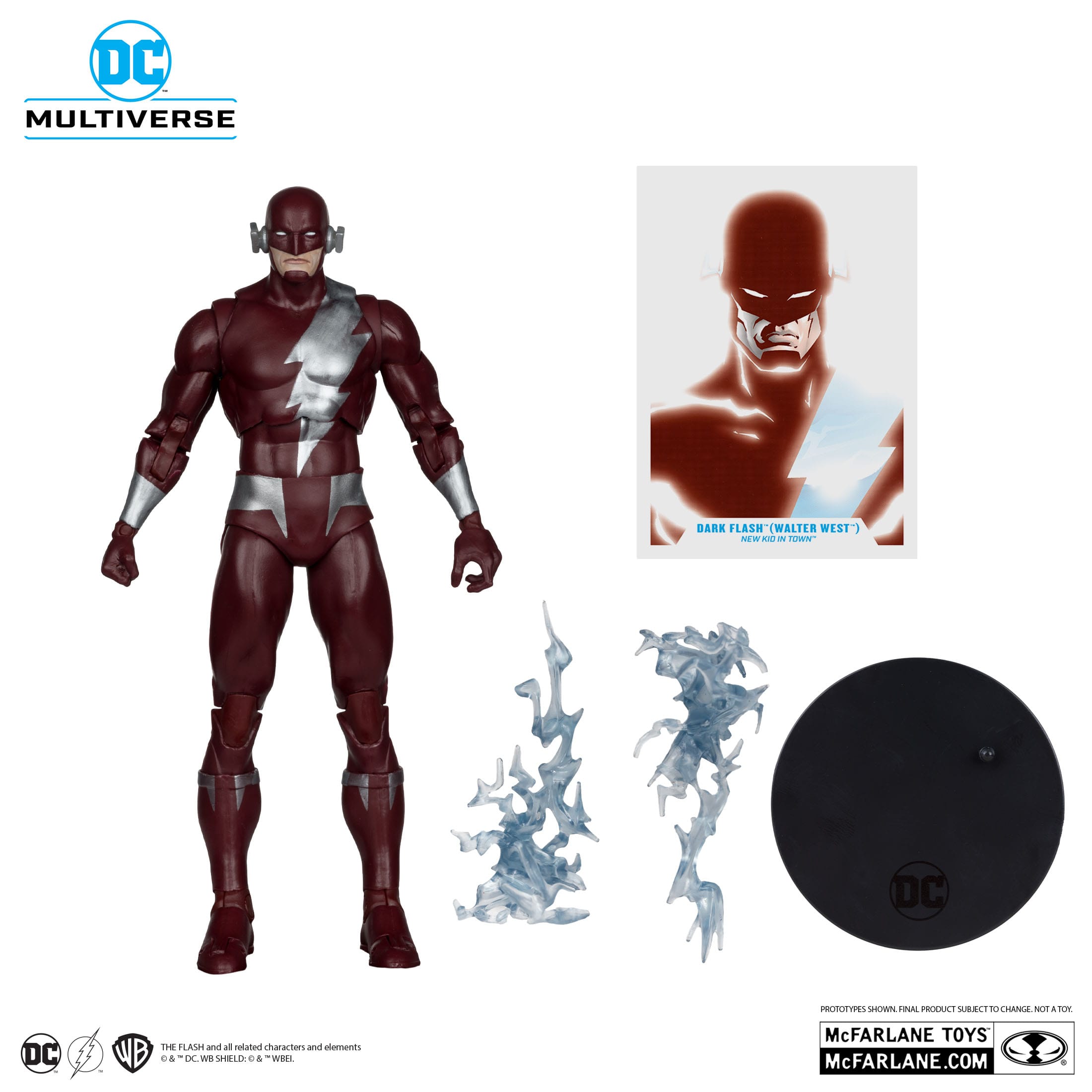 DC Multiverse: Dark Flash (New Kid in Town)-Actionfiguren-McFarlane Toys-Mighty Underground