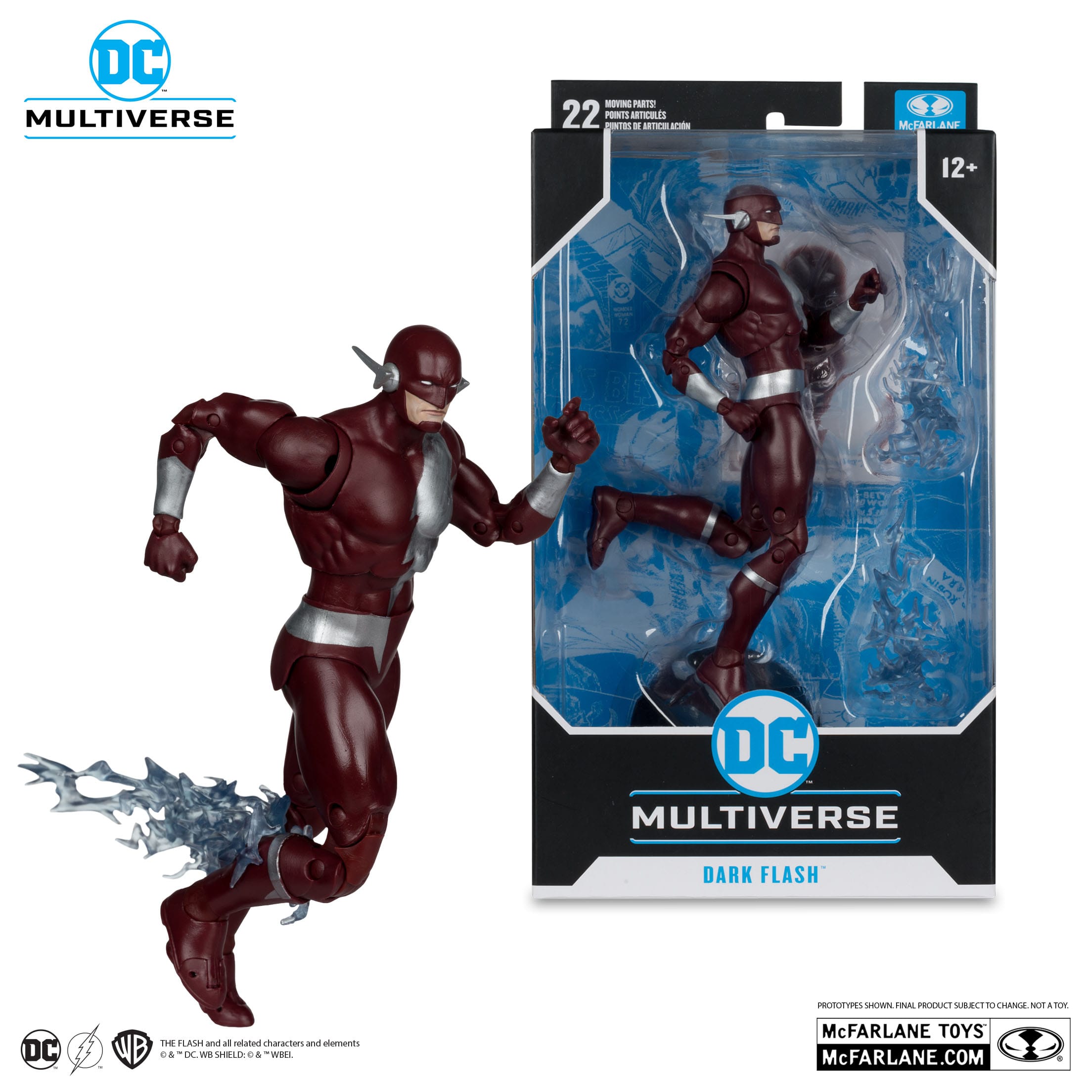 DC Multiverse: Dark Flash (New Kid in Town)-Actionfiguren-McFarlane Toys-Mighty Underground