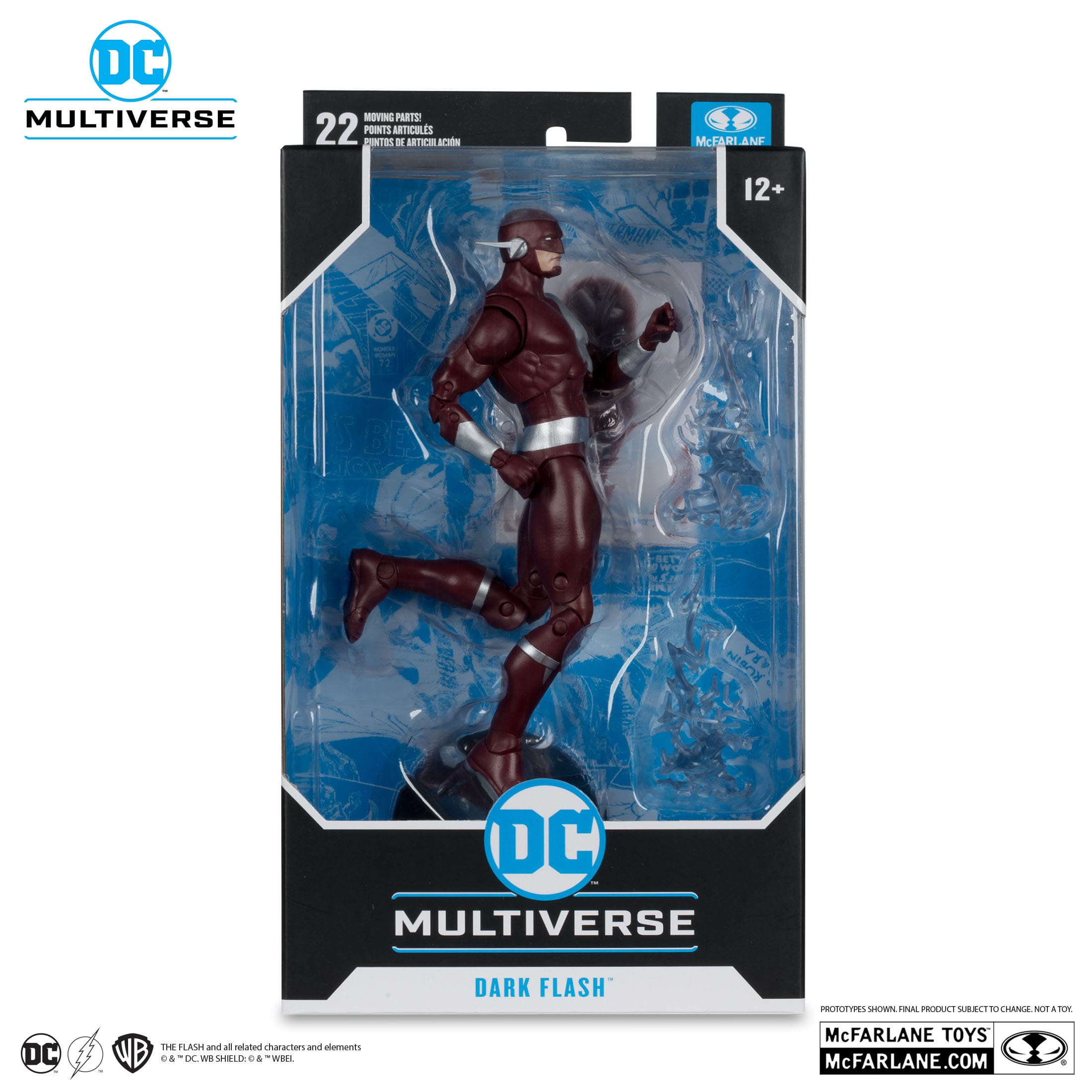 DC Multiverse: Dark Flash (New Kid in Town)-Actionfiguren-McFarlane Toys-Mighty Underground