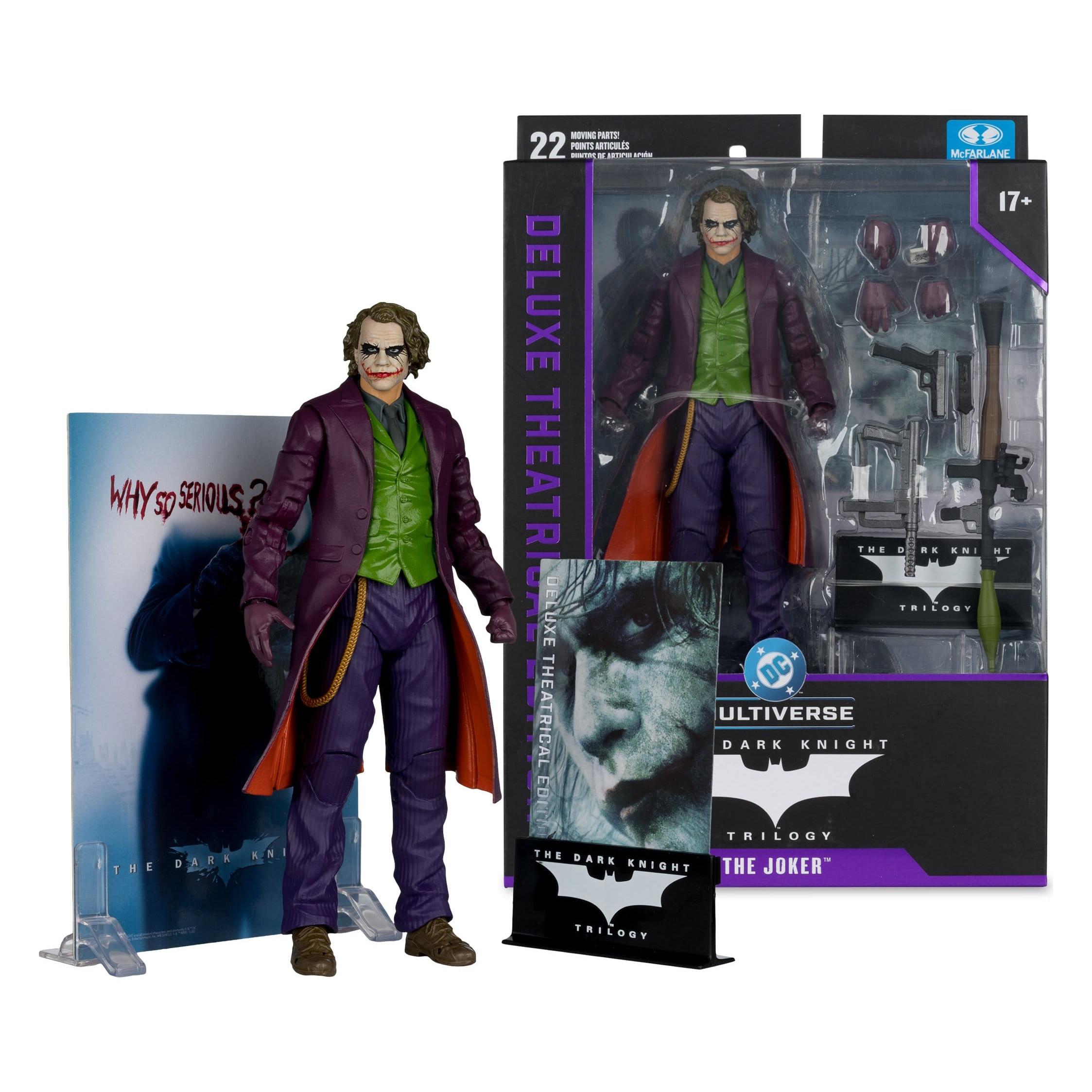 DC Multiverse Deluxe: Joker (The Dark Knight, Theatrical Edition)-Actionfiguren-McFarlane Toys-Mighty Underground