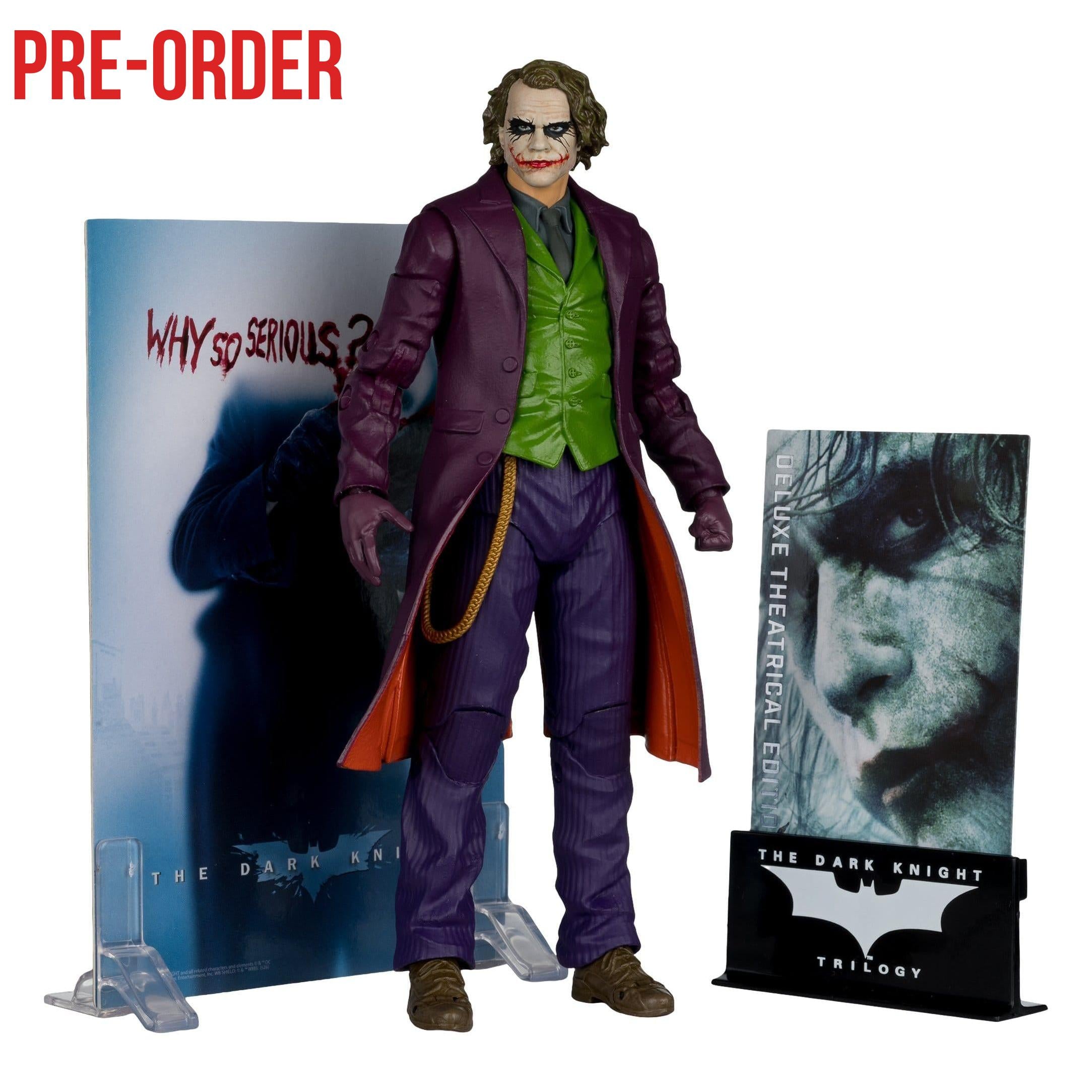 DC Multiverse Deluxe: Joker (The Dark Knight, Theatrical Edition)-Actionfiguren-McFarlane Toys-Mighty Underground