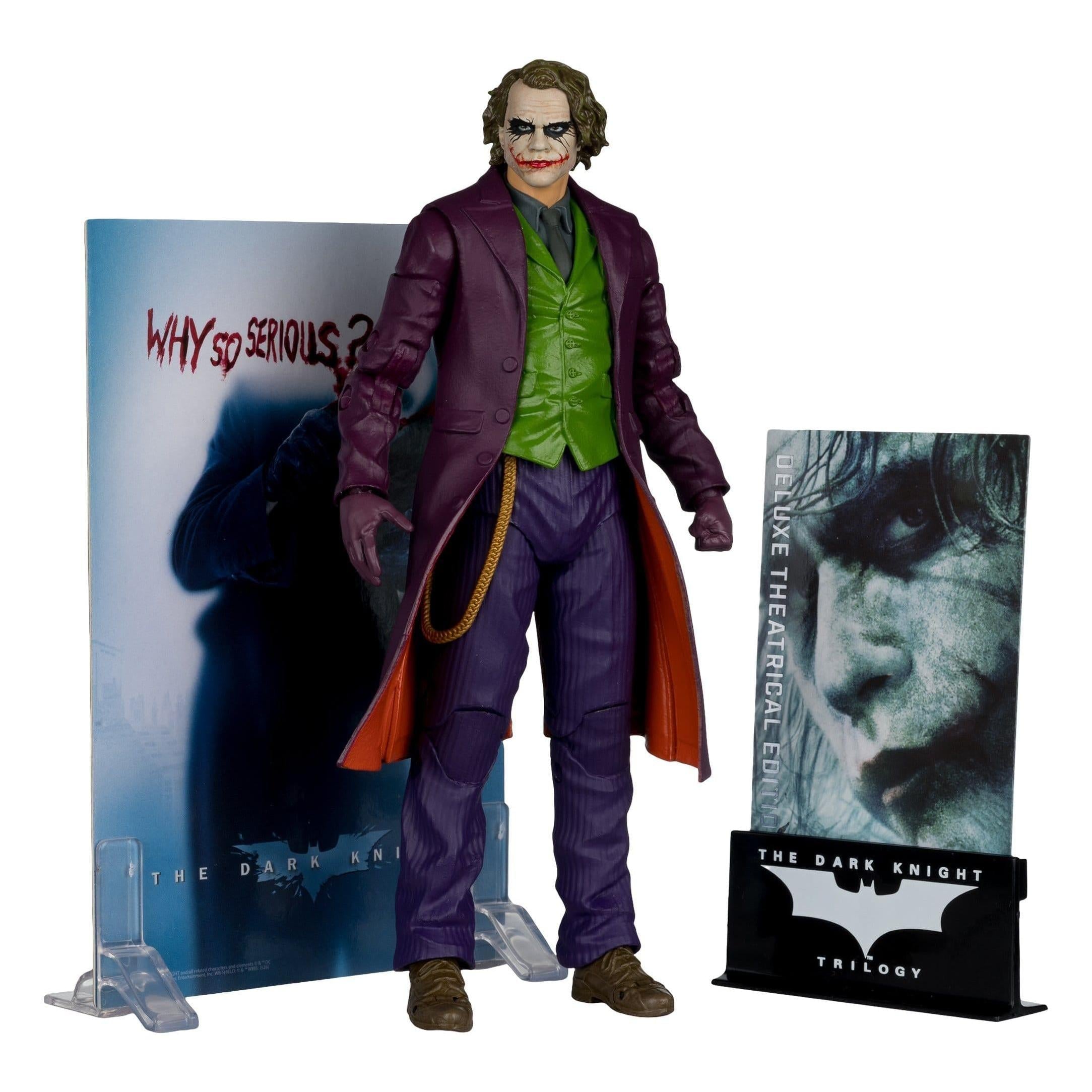 DC Multiverse Deluxe: Joker (The Dark Knight, Theatrical Edition)-Actionfiguren-McFarlane Toys-Mighty Underground