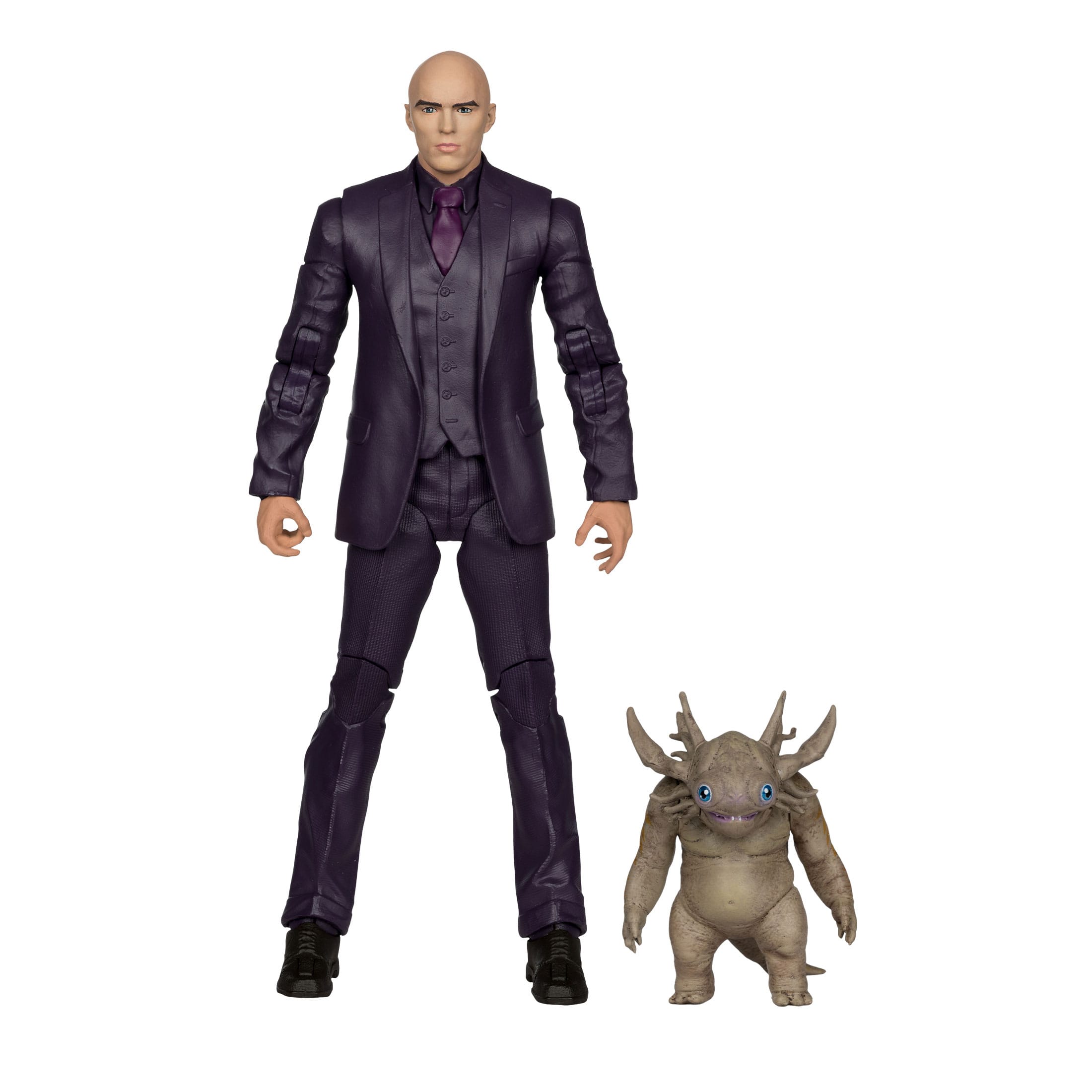 DC Multiverse Deluxe: Lex Luthor with Baby Kaiju (Superman 2025, Theatrical Edition)-Actionfiguren-McFarlane Toys-Mighty Underground