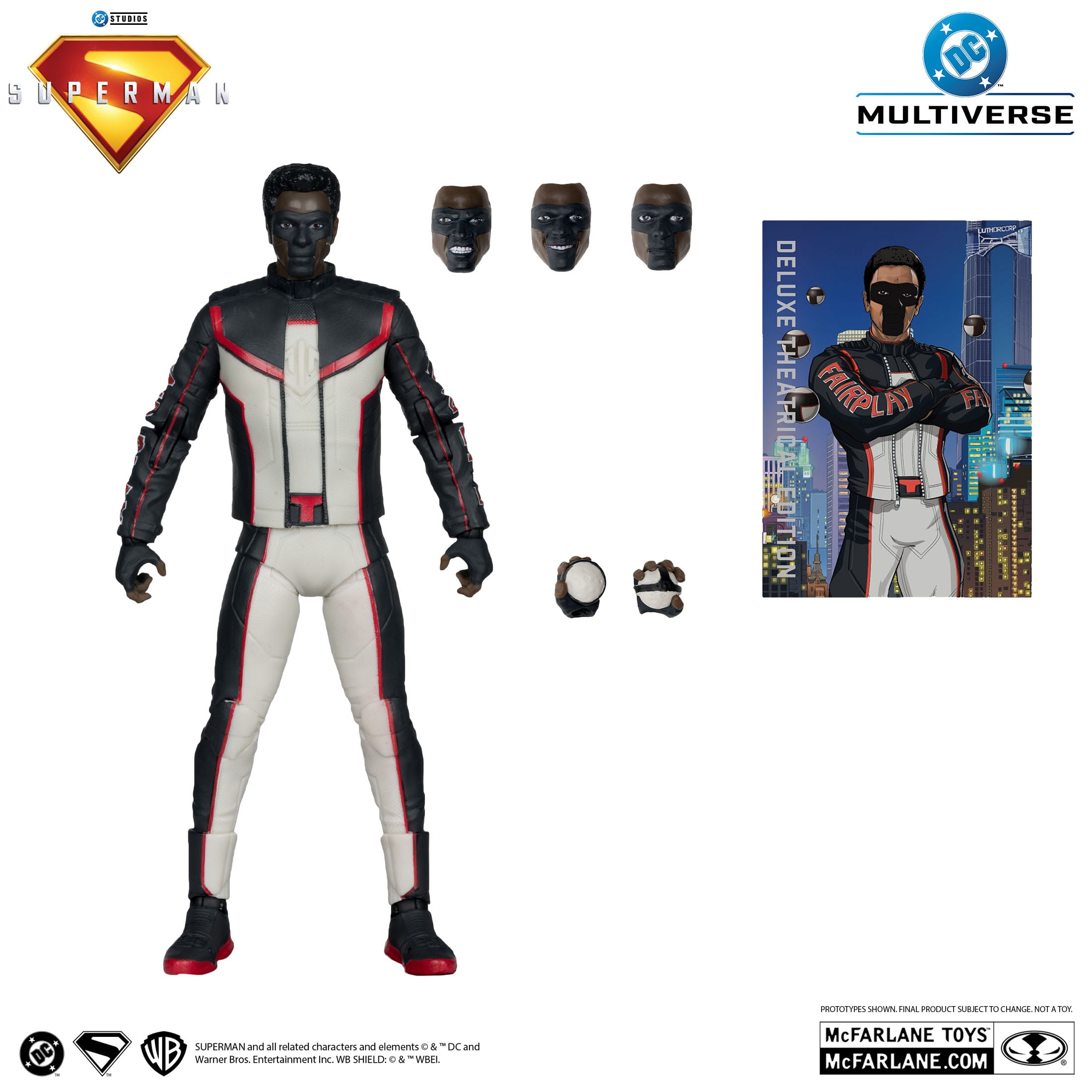 DC Multiverse Deluxe: Mr. Terrific (Superman 2025, Theatrical Edition)-Actionfiguren-McFarlane Toys-Mighty Underground