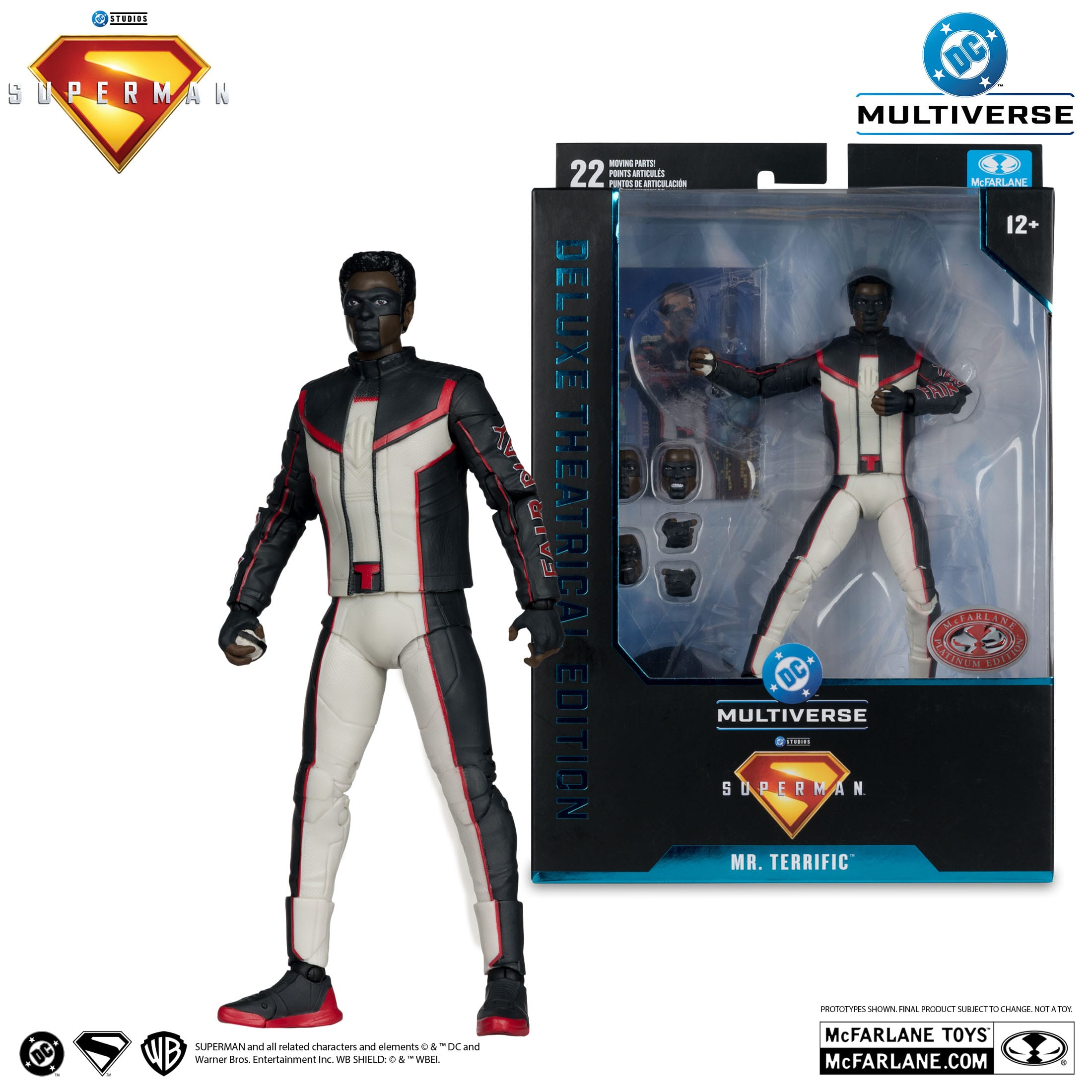 DC Multiverse Deluxe: Mr. Terrific (Superman 2025, Theatrical Edition)-Actionfiguren-McFarlane Toys-Mighty Underground