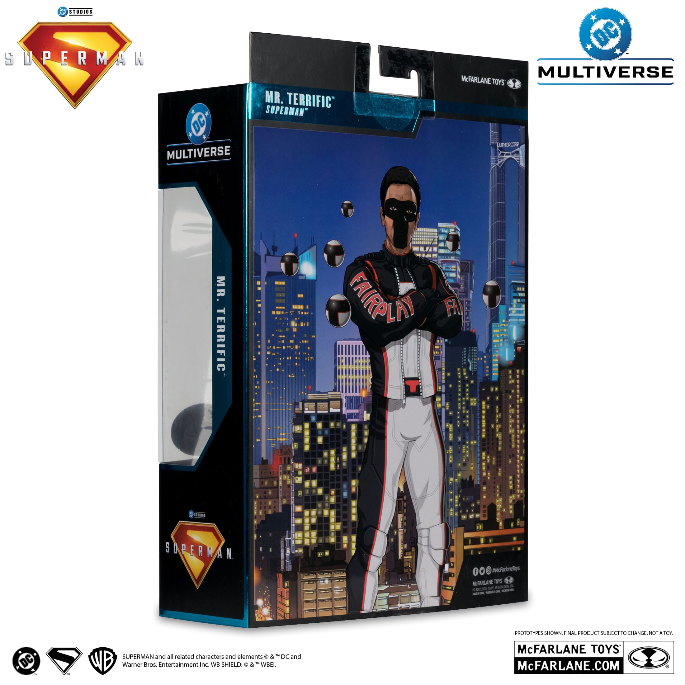 DC Multiverse Deluxe: Mr. Terrific (Superman 2025, Theatrical Edition)-Actionfiguren-McFarlane Toys-Mighty Underground