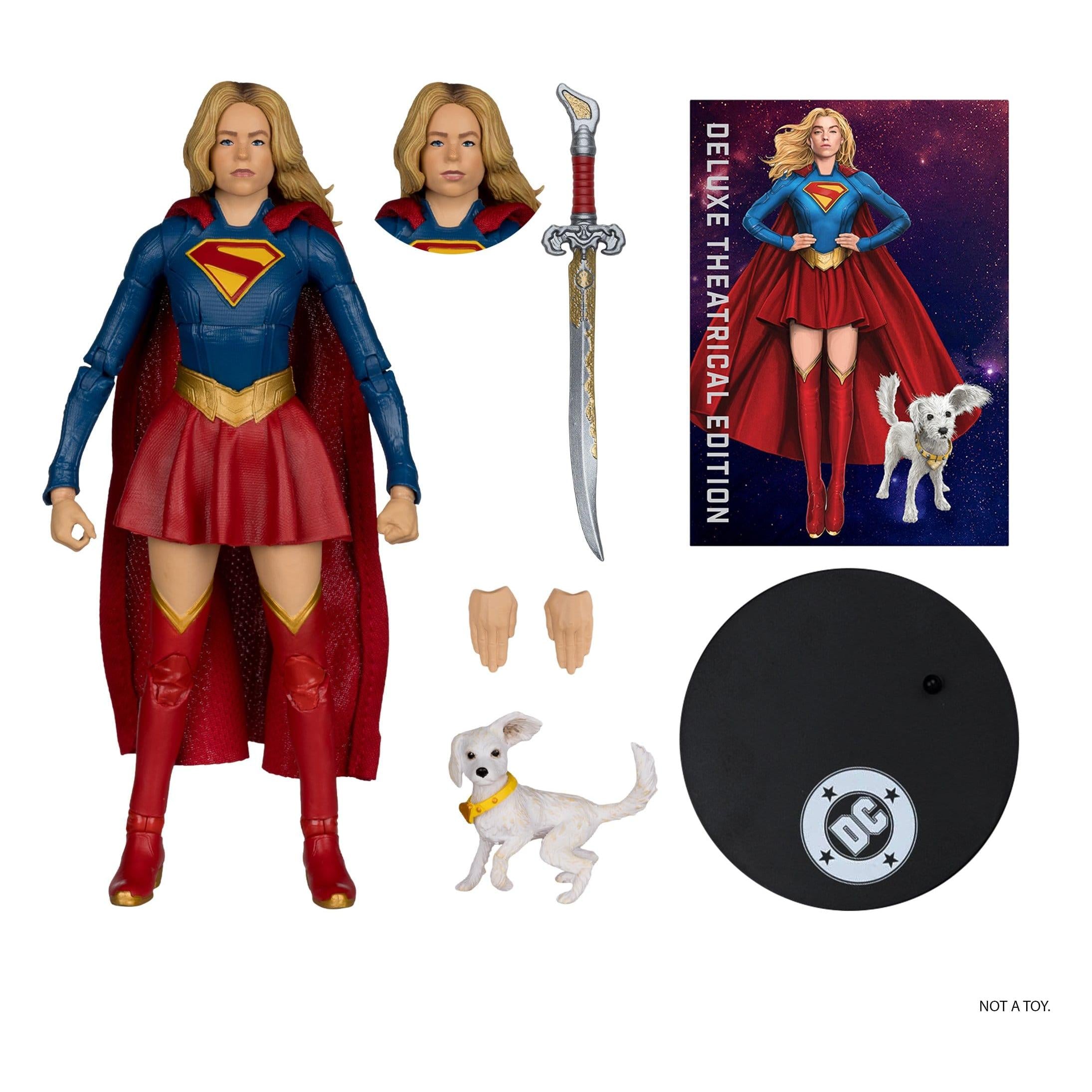 DC Multiverse Deluxe: Supergirl & Puppy Krypto (Theatrical Edition, 2026)-Actionfiguren-McFarlane Toys-Mighty Underground
