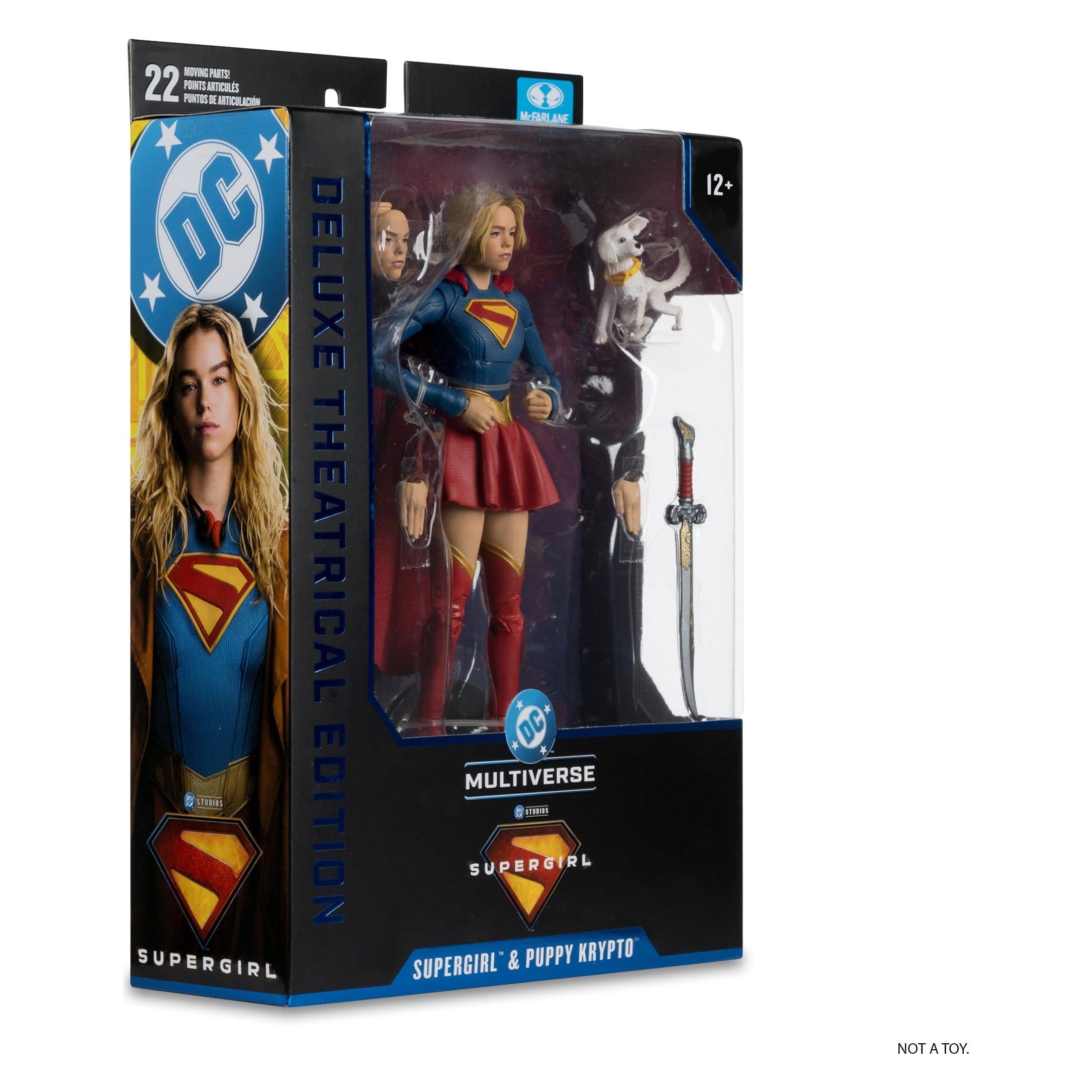 DC Multiverse Deluxe: Supergirl & Puppy Krypto (Theatrical Edition, 2026)-Actionfiguren-McFarlane Toys-Mighty Underground