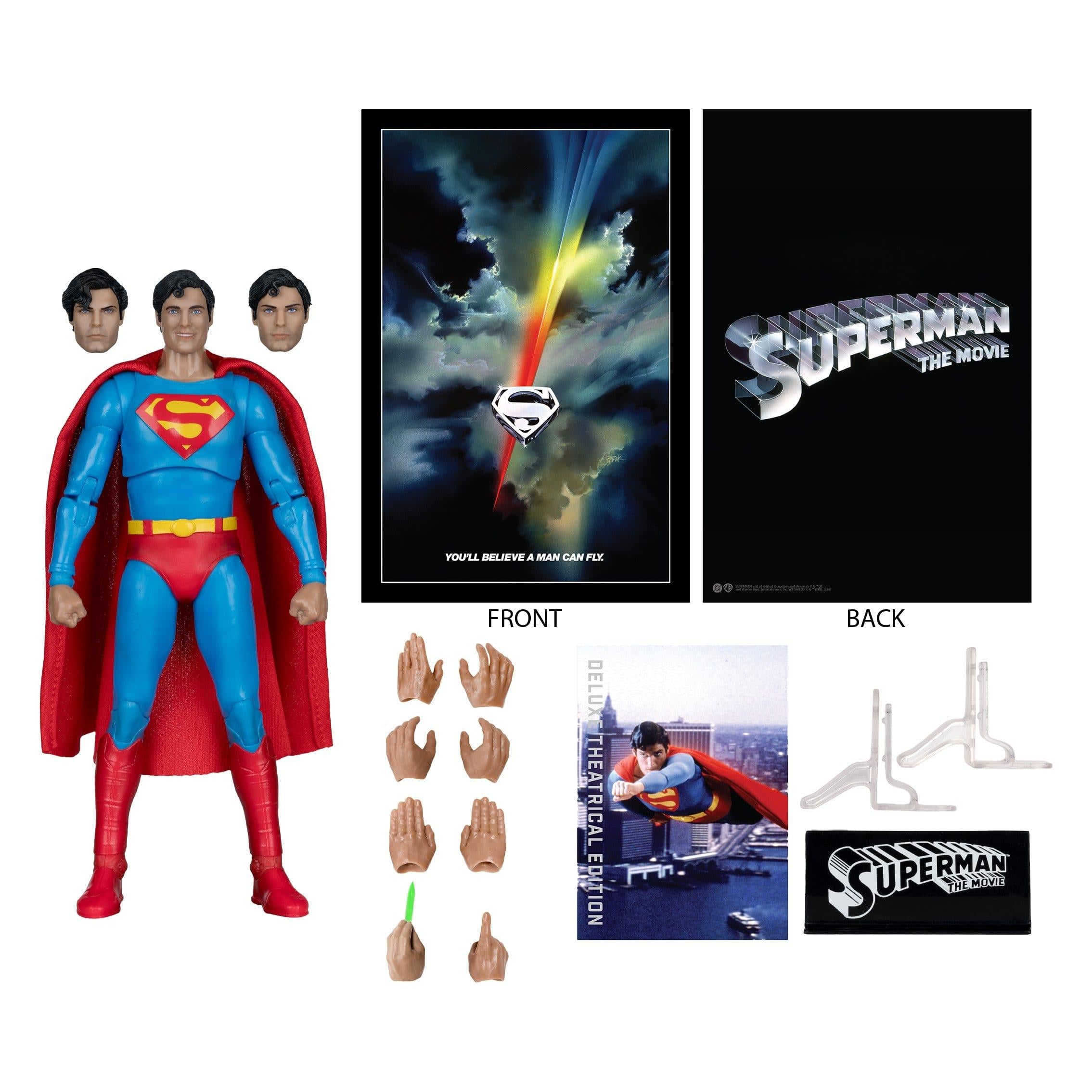 DC Multiverse Deluxe: Superman 1978 (Theatrical Edition)-Actionfiguren-McFarlane Toys-Mighty Underground