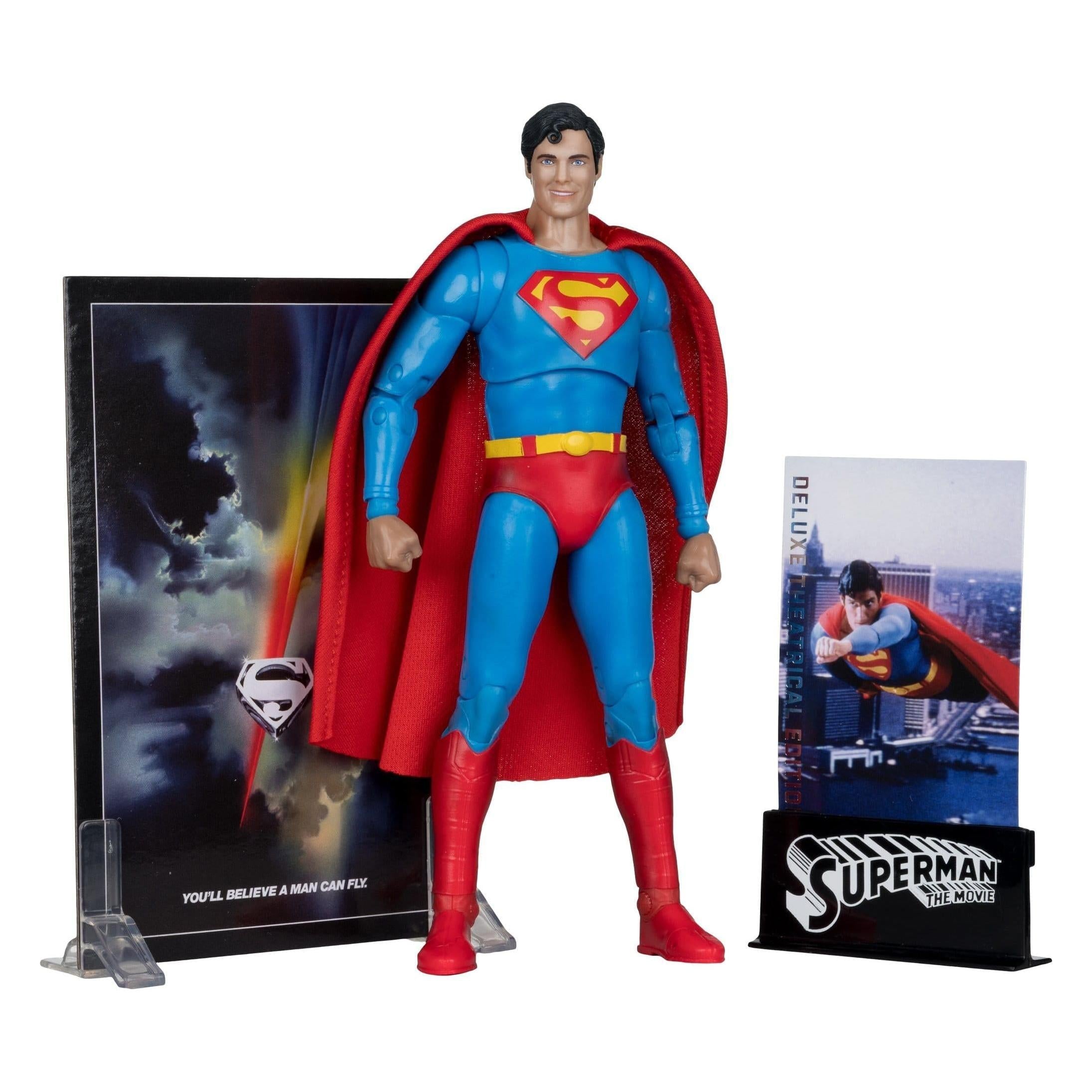 DC Multiverse Deluxe: Superman 1978 (Theatrical Edition)-Actionfiguren-McFarlane Toys-Mighty Underground