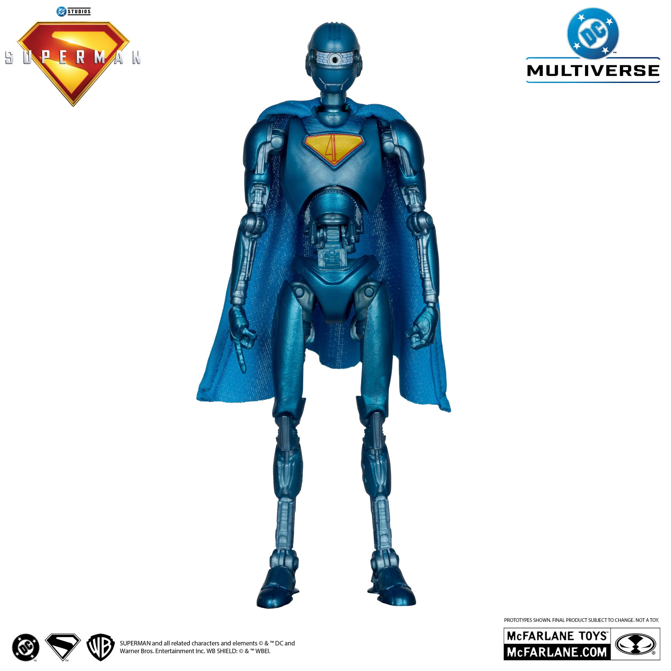 DC Multiverse Deluxe: Superman Robot (Superman 2025, Theatrical Edition)-Actionfiguren-McFarlane Toys-Mighty Underground