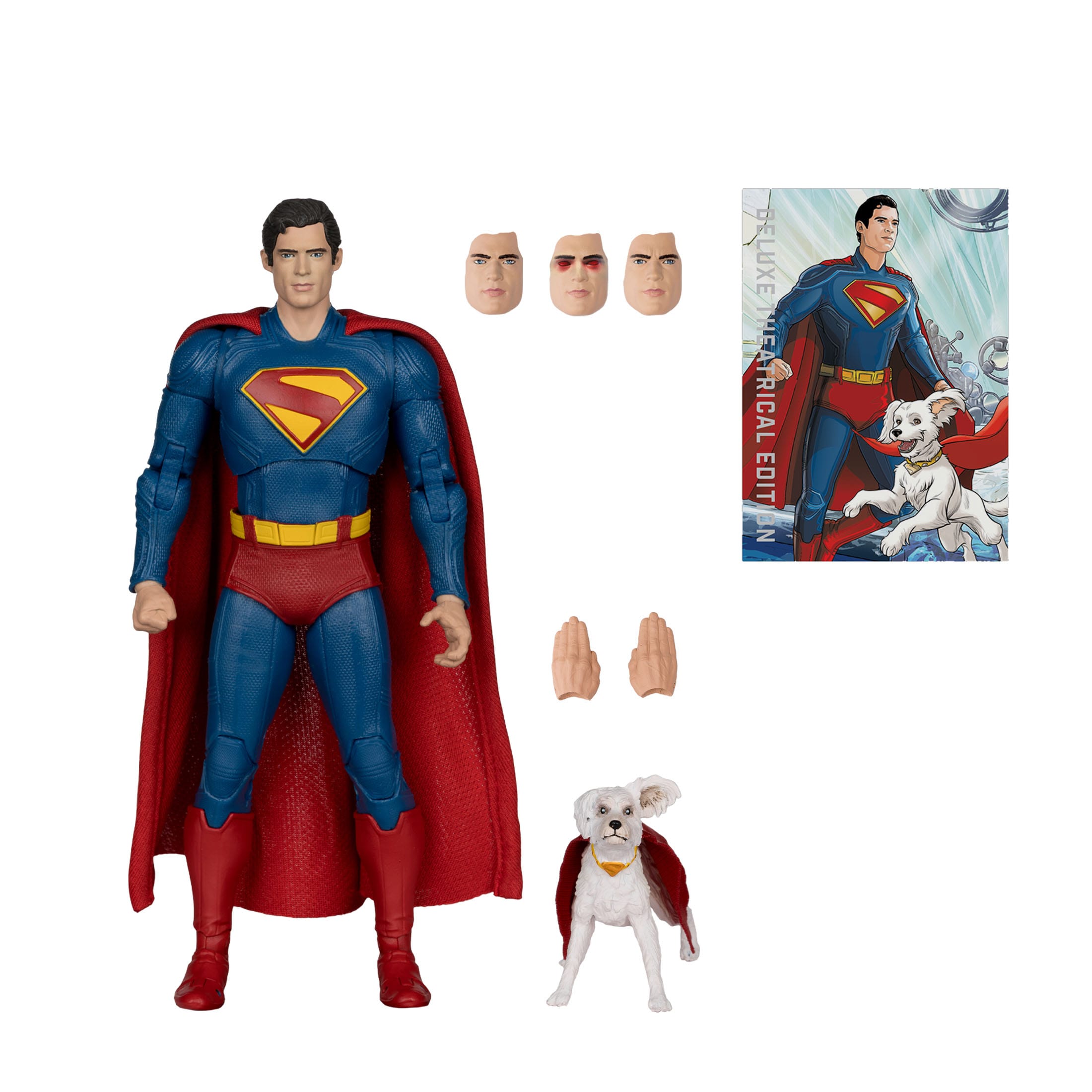 DC Multiverse Deluxe: Superman with Krypto the Super Dog (Superman 2025)-Actionfiguren-McFarlane Toys-Mighty Underground