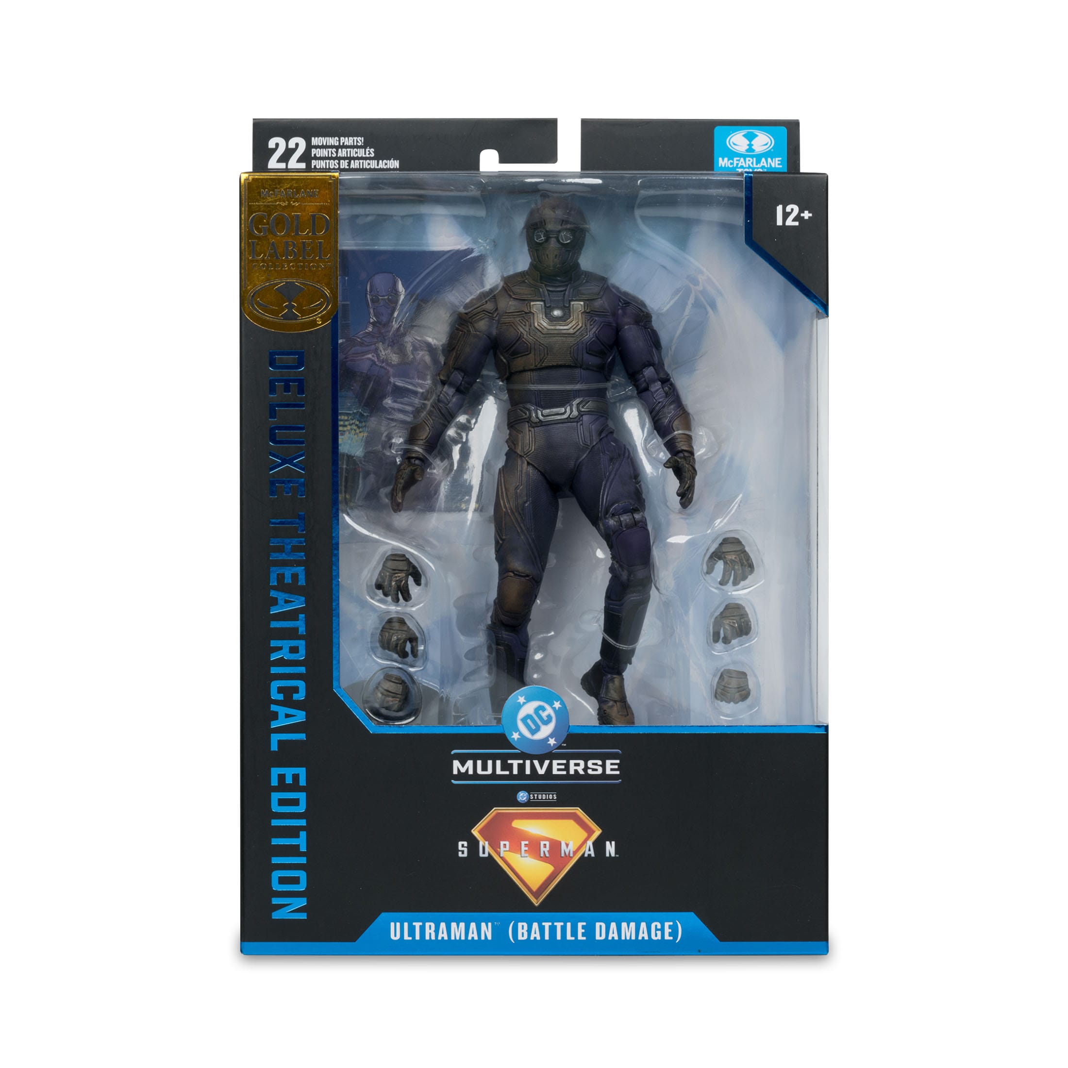 DC Multiverse Deluxe: Ultraman (Superman 2025, Battle Damaged, Theatrical Edition)-Actionfiguren-McFarlane Toys-Mighty Underground