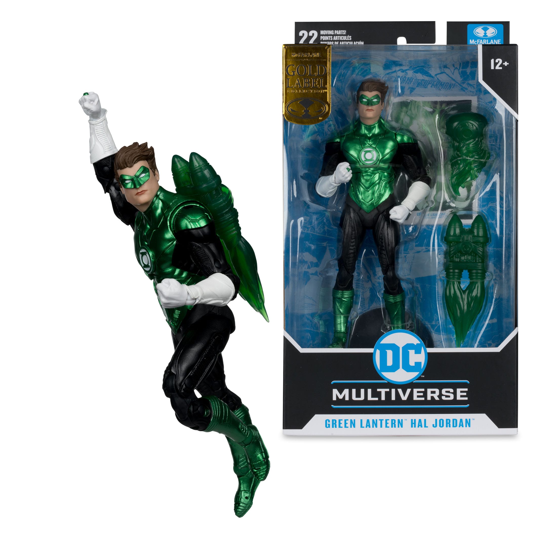 DC Multiverse: Hal Jordan (Green Lanterns, Gold Label)-Actionfiguren-McFarlane Toys-Mighty Underground