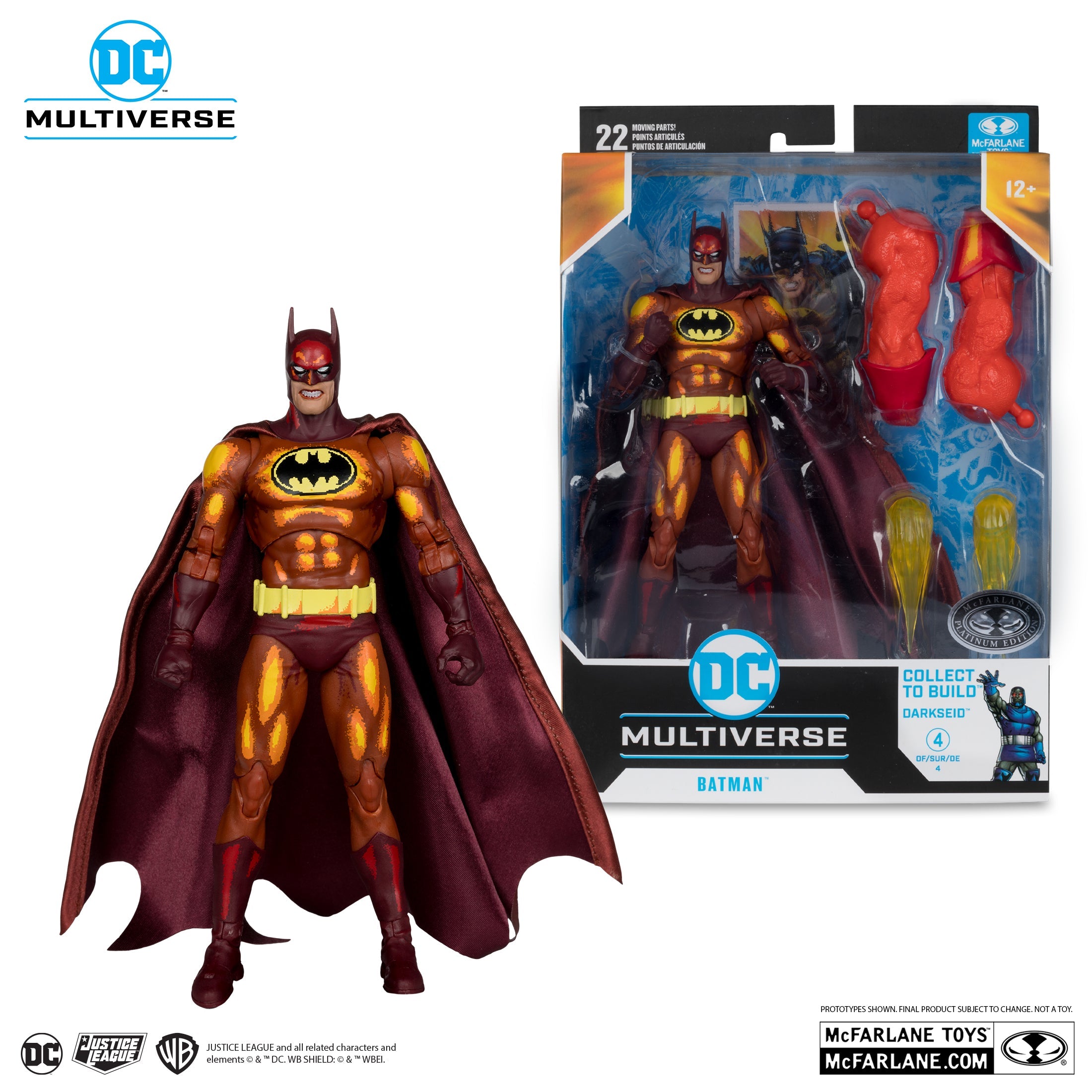 DC Multiverse: Justice League Task Force - 6 Figuren + Darkseid BAF-Set-Actionfiguren-McFarlane Toys-Mighty Underground