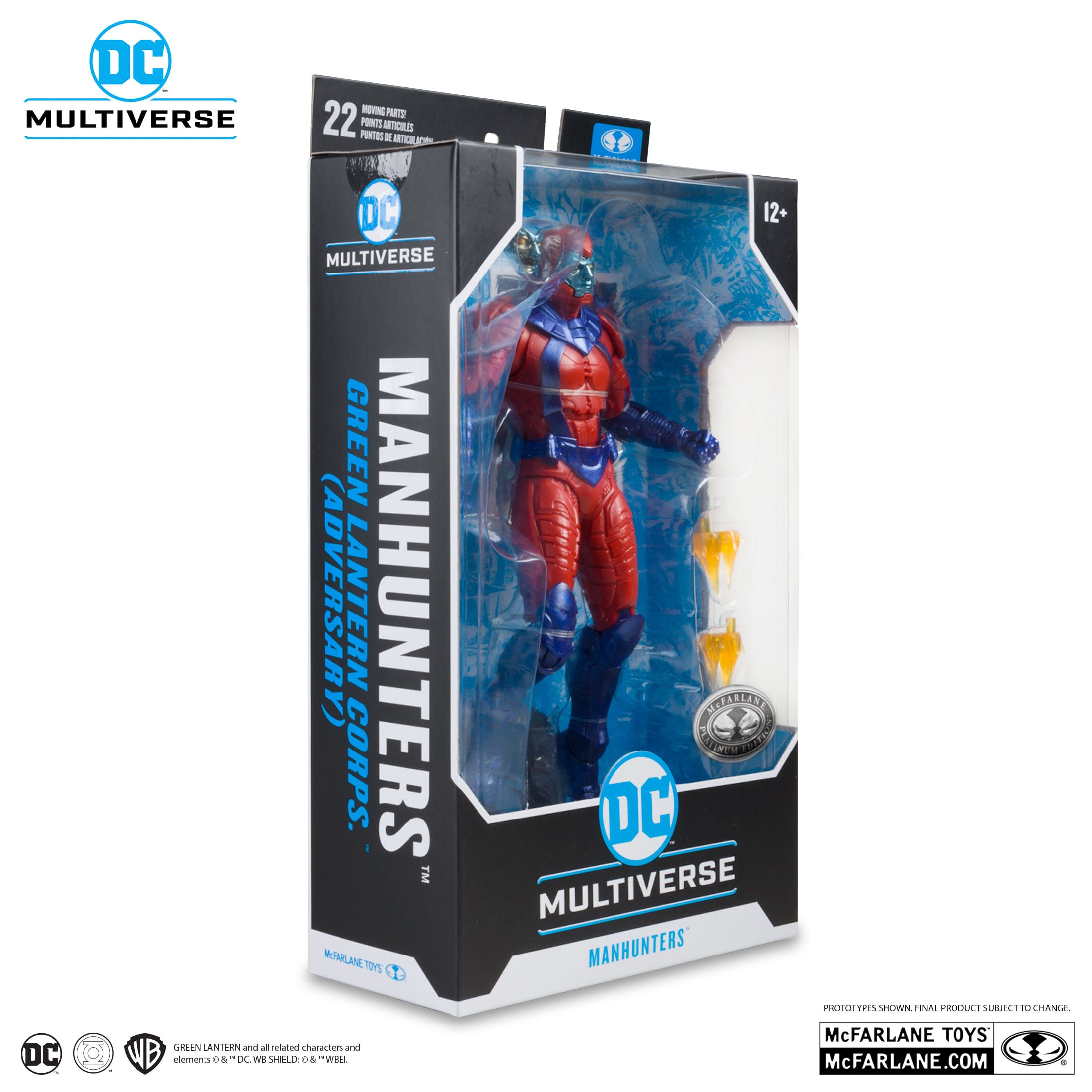 DC Multiverse: Manhunters (Green Lantern Corps - Adversary, Platinum Edition)-Actionfiguren-McFarlane Toys-Mighty Underground