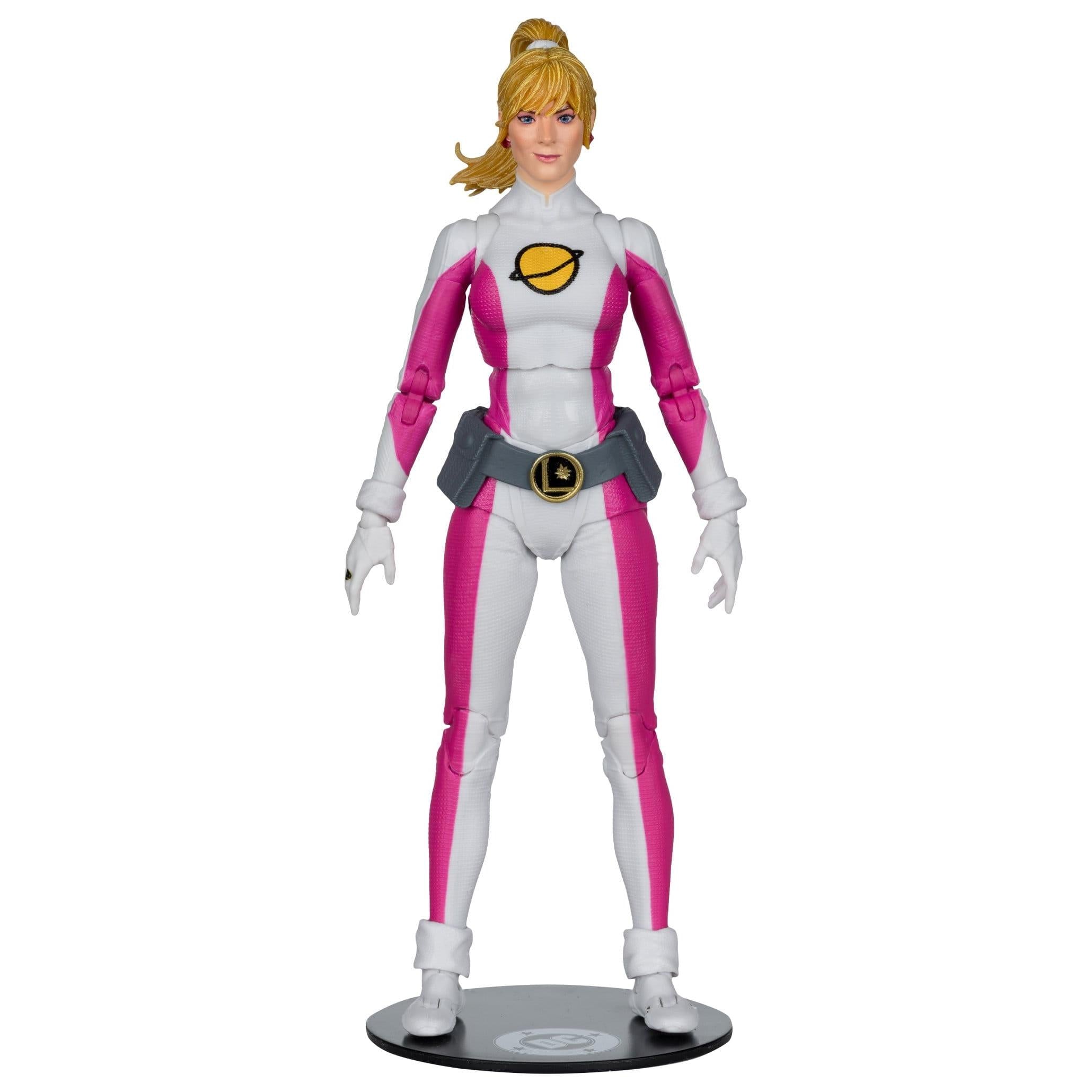 DC Multiverse: Saturn Girl (DC Classic) (Red Platinum Edition)-Actionfiguren-McFarlane Toys-Mighty Underground