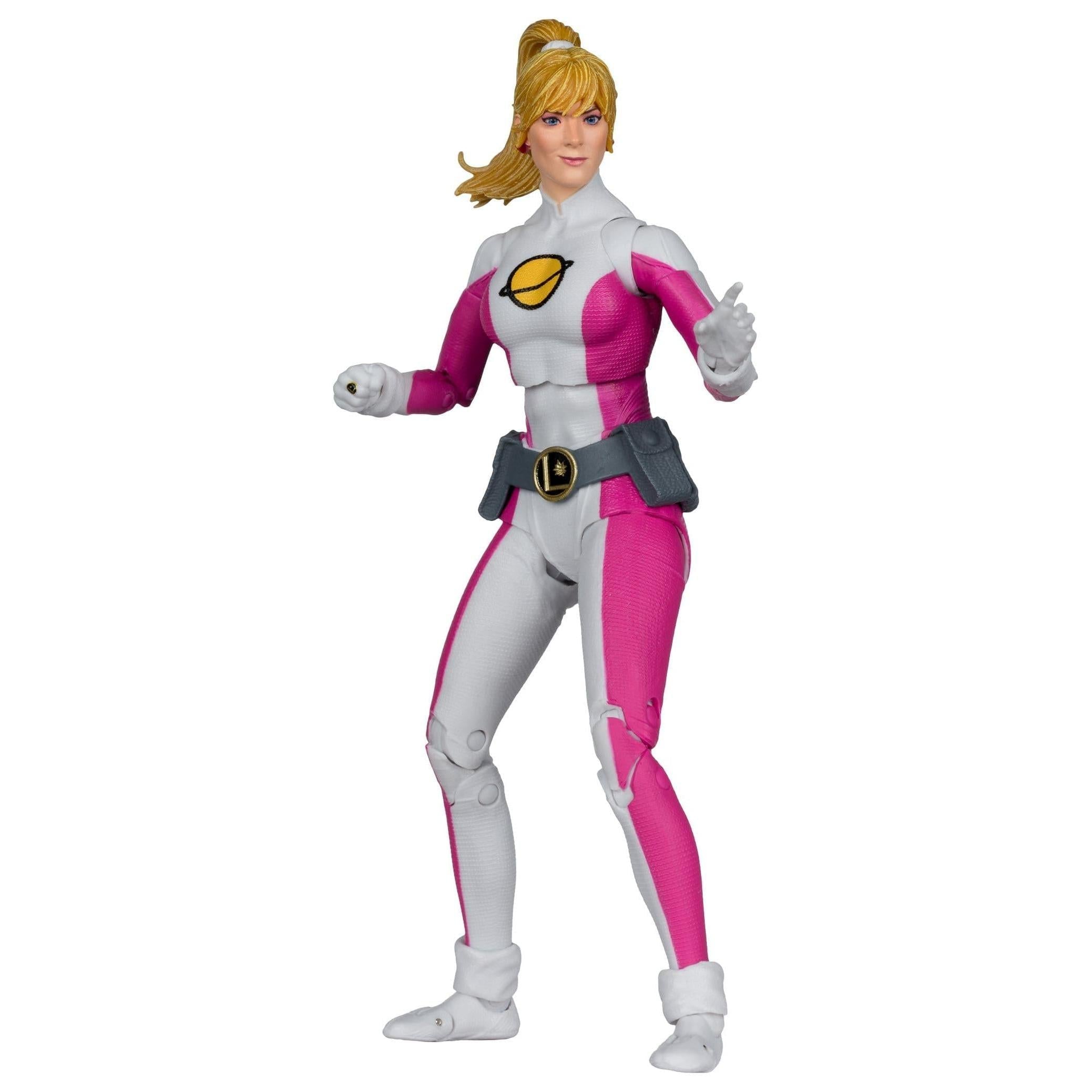 DC Multiverse: Saturn Girl (DC Classic) (Red Platinum Edition)-Actionfiguren-McFarlane Toys-Mighty Underground
