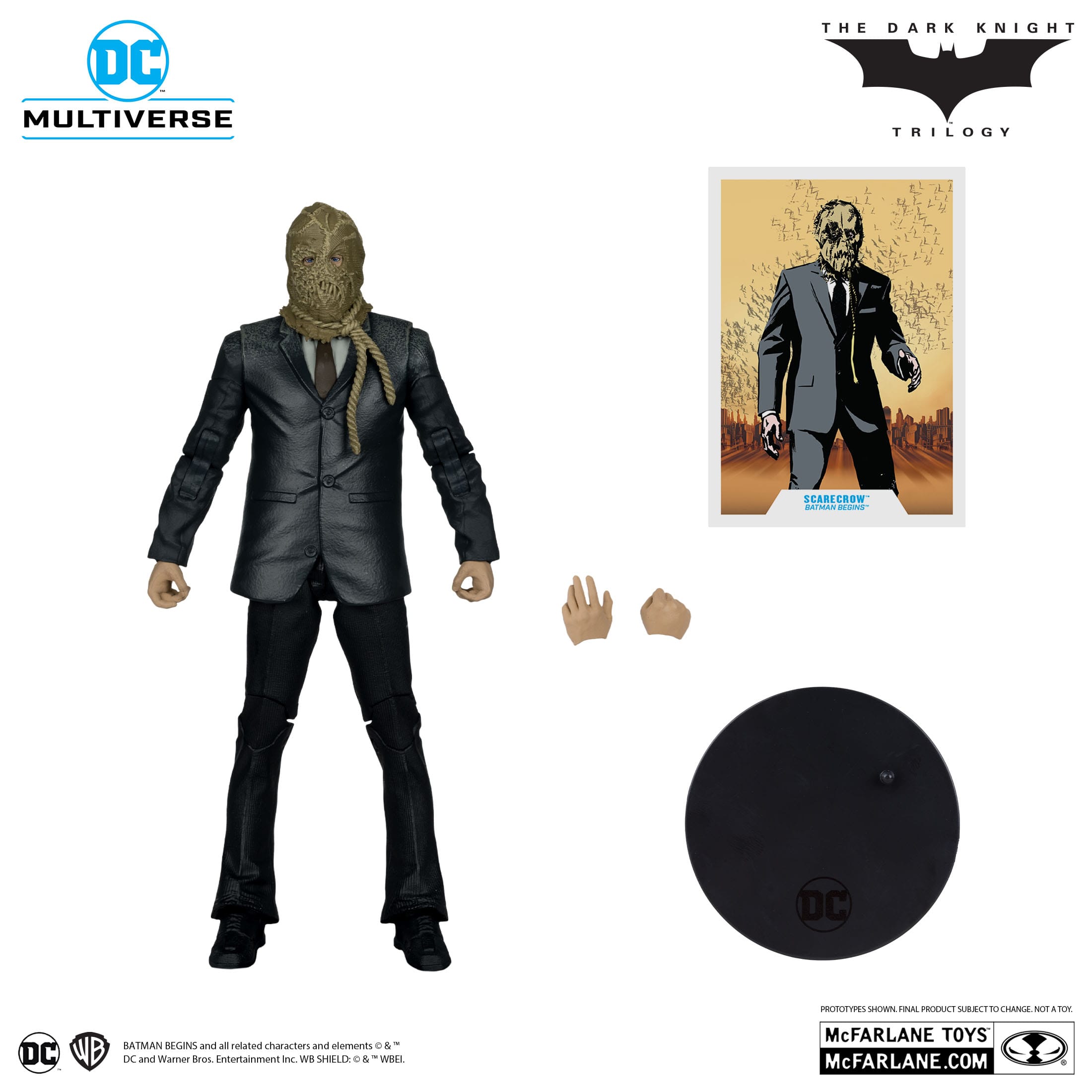 DC Multiverse: Scarecrow (Batman Begins, Red Platinum Edition)-Actionfiguren-McFarlane Toys-Mighty Underground