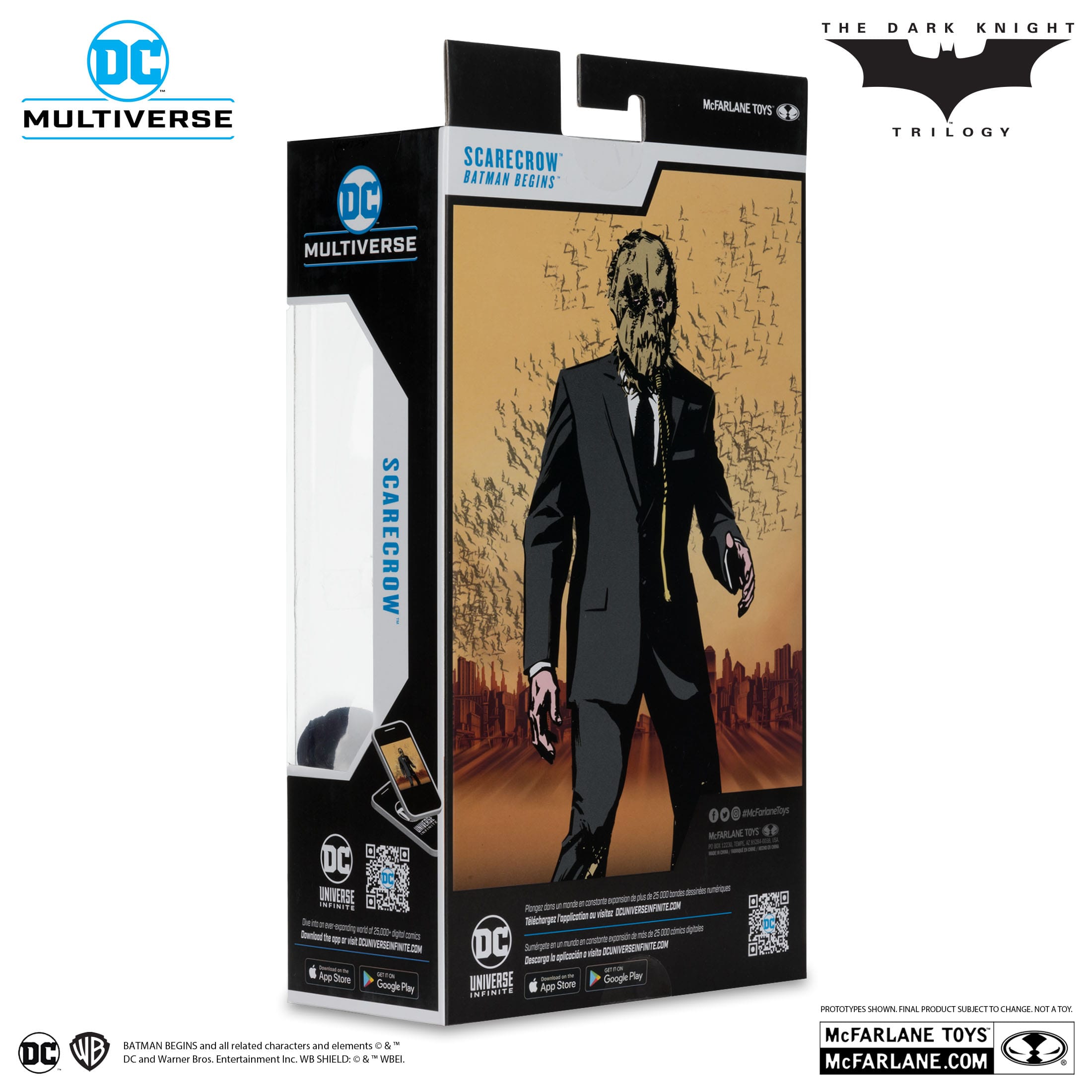 DC Multiverse: Scarecrow (Batman Begins, Red Platinum Edition)-Actionfiguren-McFarlane Toys-Mighty Underground