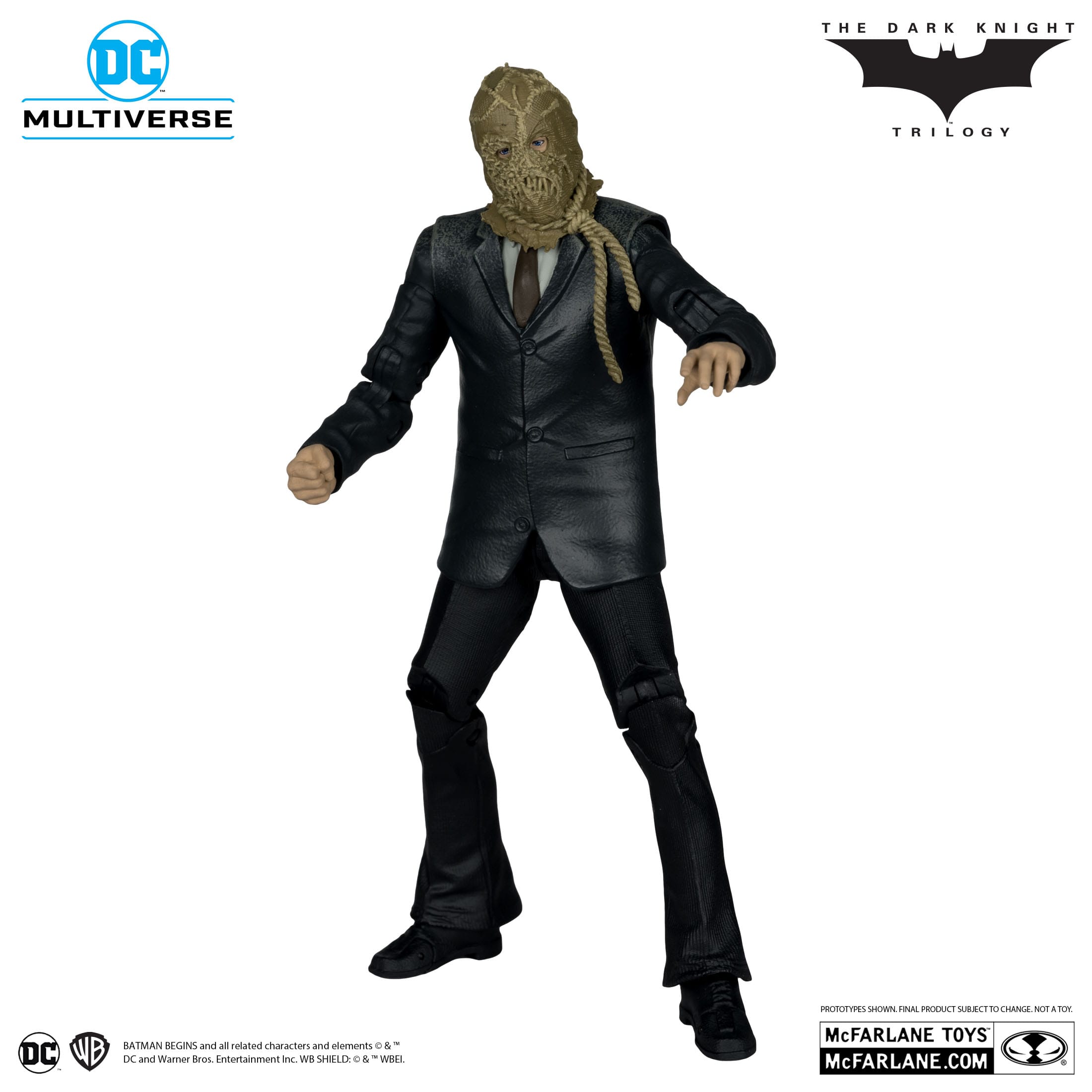 DC Multiverse: Scarecrow (Batman Begins, Red Platinum Edition)-Actionfiguren-McFarlane Toys-Mighty Underground