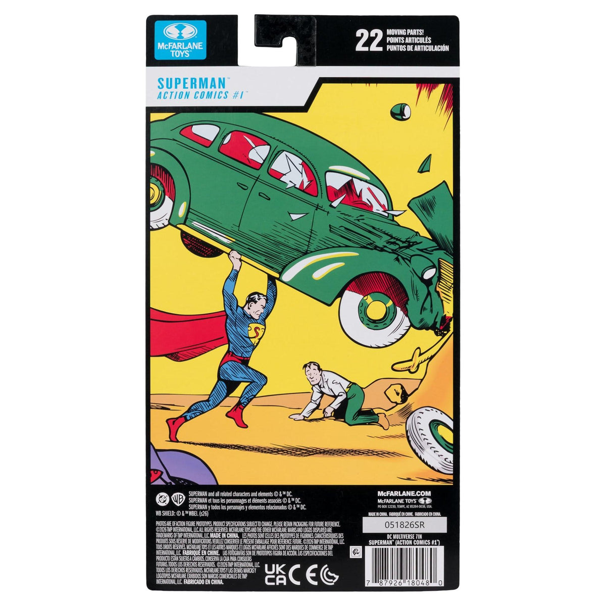 DC Multiverse: Superman (Action Comics #1) (Blister Card)-Actionfiguren-McFarlane Toys-Mighty Underground