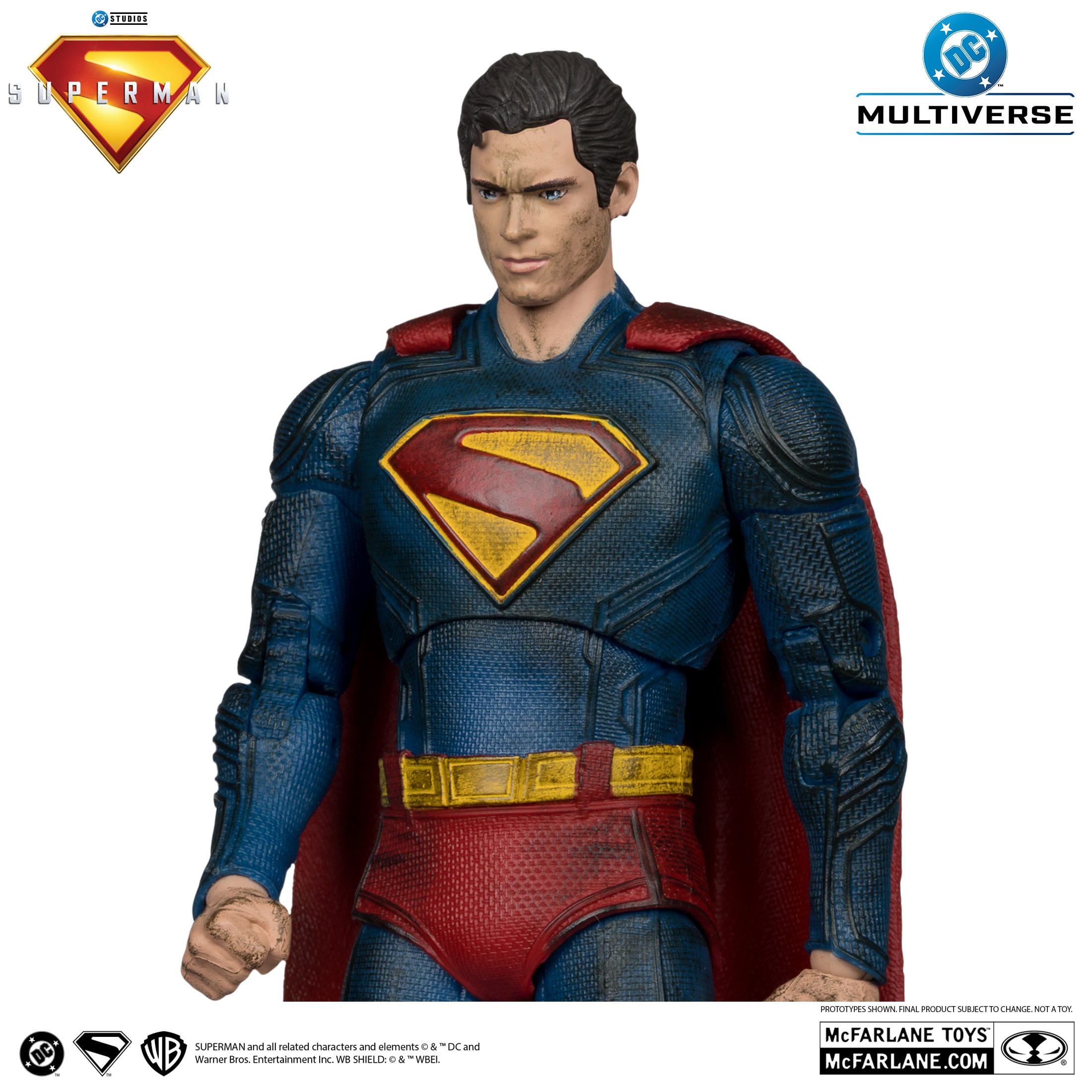 DC Multiverse: Superman (Battle Damage) (Superman 2025)-Actionfiguren-McFarlane Toys-Mighty Underground