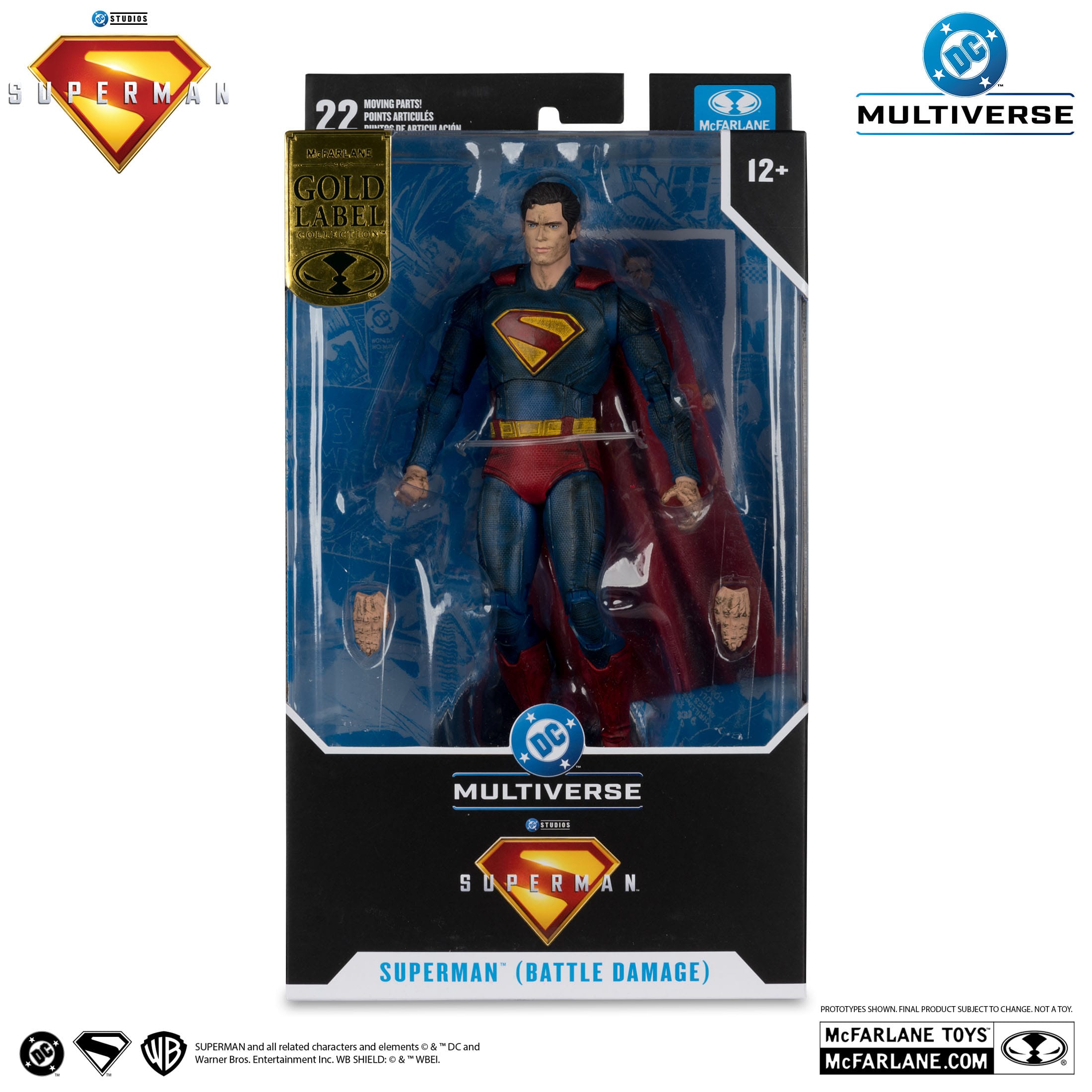 DC Multiverse: Superman (Battle Damage) (Superman 2025)-Actionfiguren-McFarlane Toys-Mighty Underground