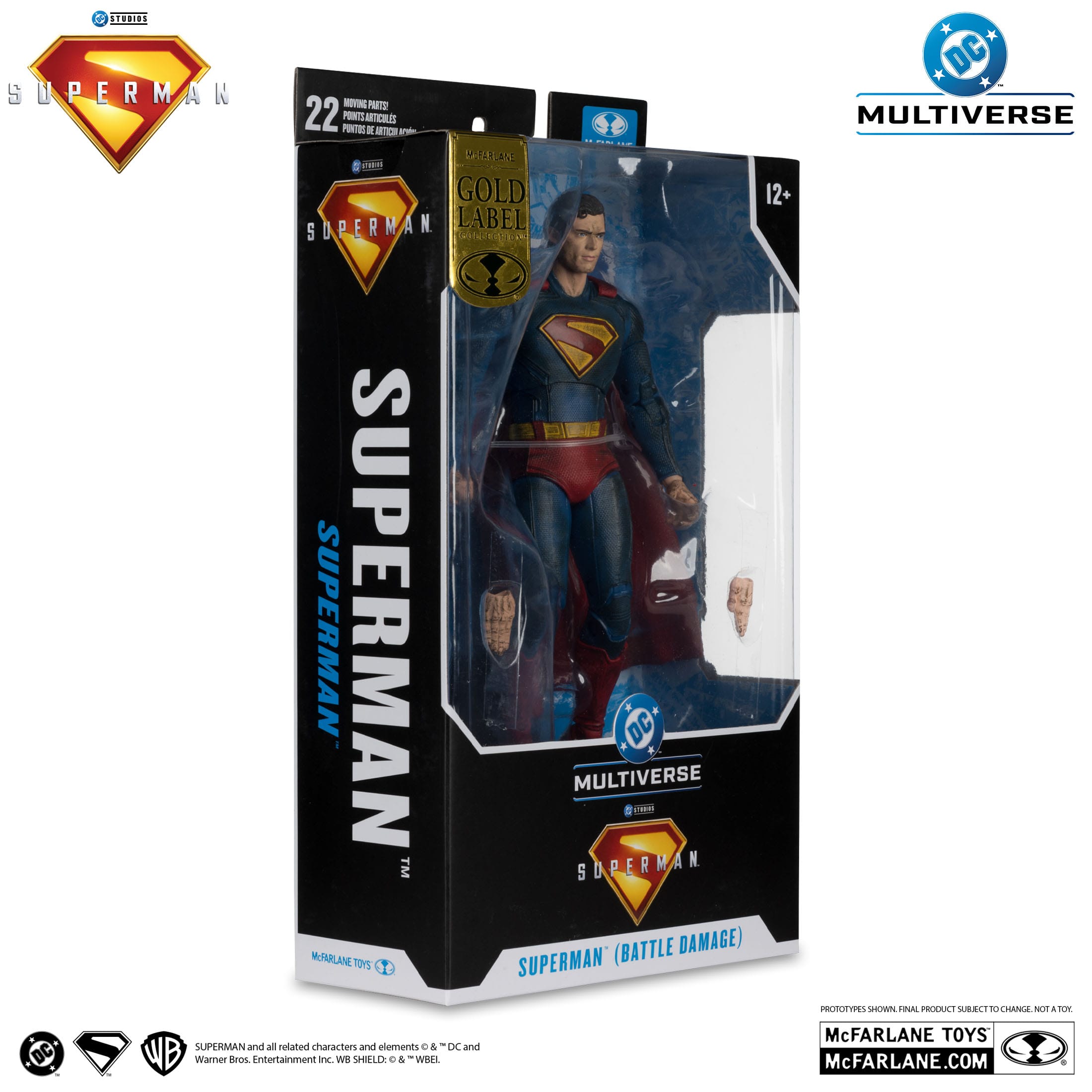 DC Multiverse: Superman (Battle Damage) (Superman 2025)-Actionfiguren-McFarlane Toys-Mighty Underground