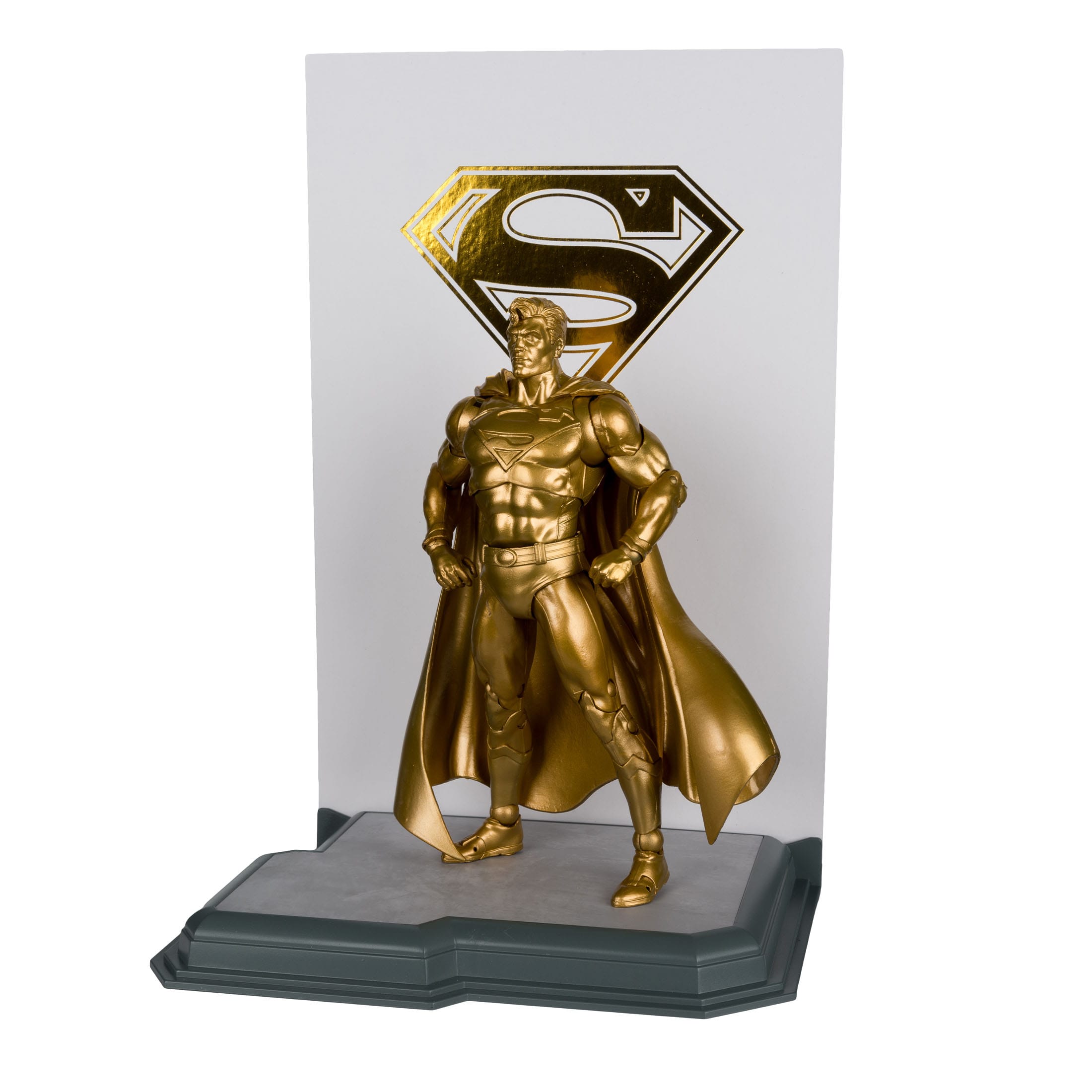 DC Multiverse: Superman (Centennial Park Tribute Statue)-Actionfiguren-McFarlane Toys-Mighty Underground