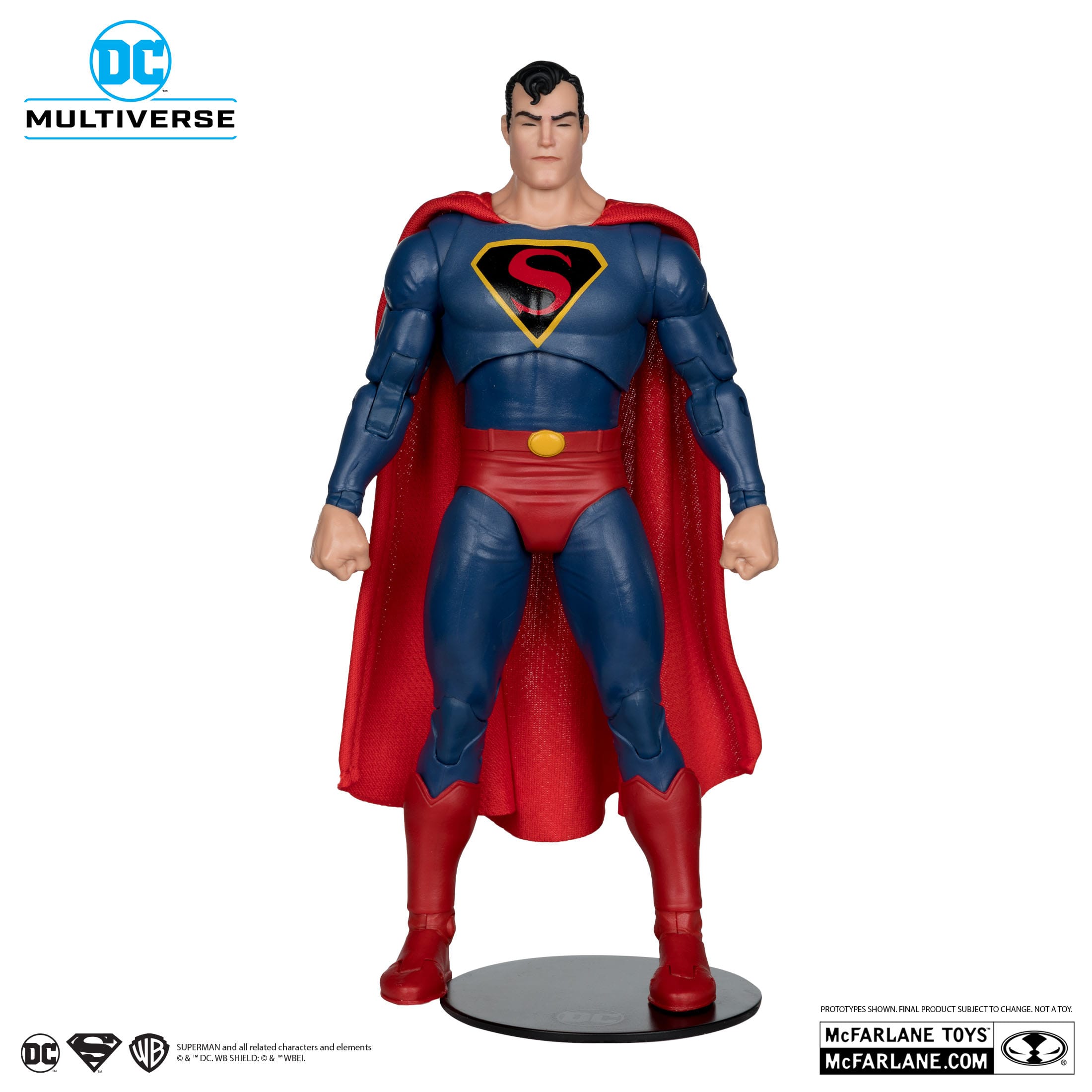 DC Multiverse: Superman (Classic Animation 1940)-Actionfiguren-McFarlane Toys-Mighty Underground