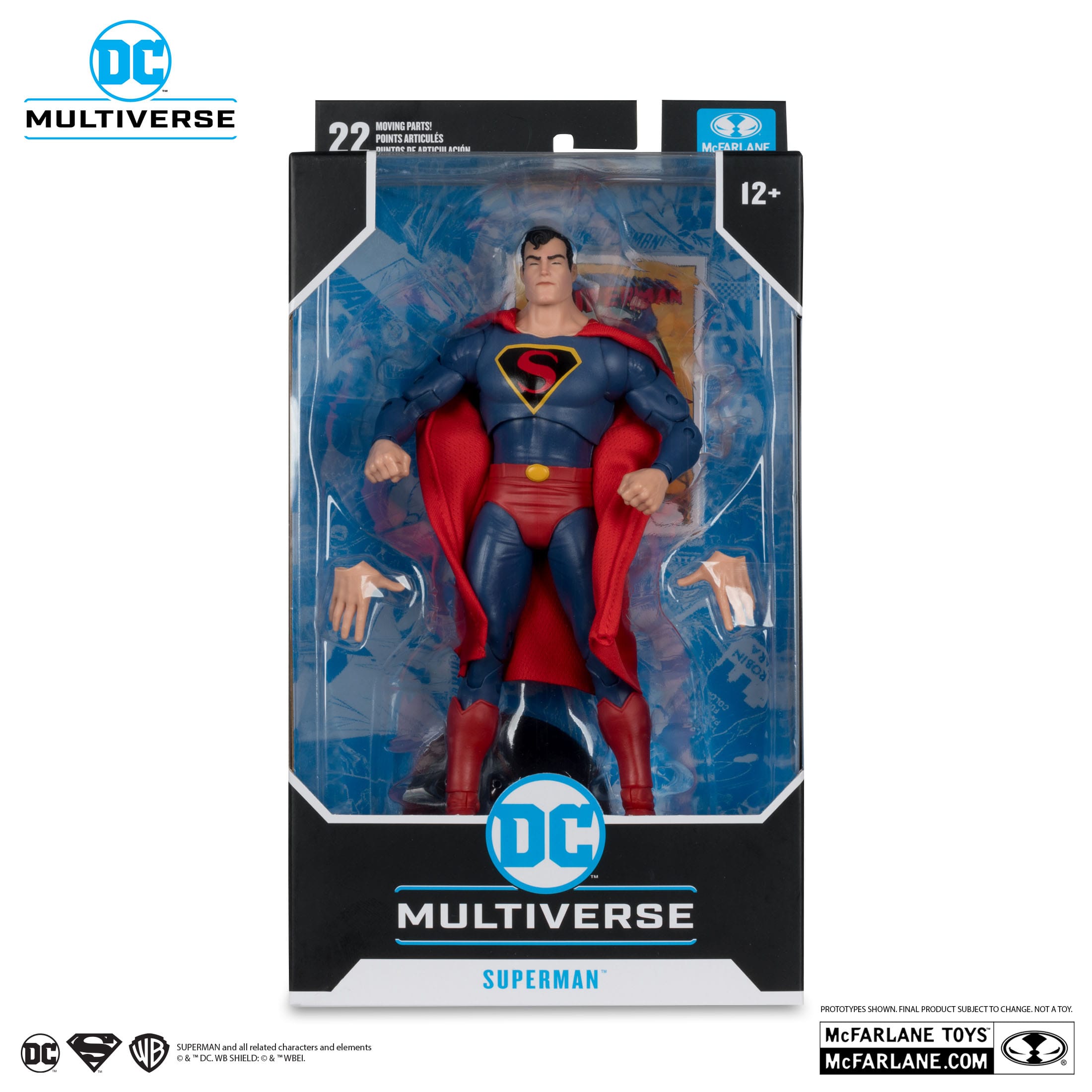 DC Multiverse: Superman (Classic Animation 1940)-Actionfiguren-McFarlane Toys-Mighty Underground