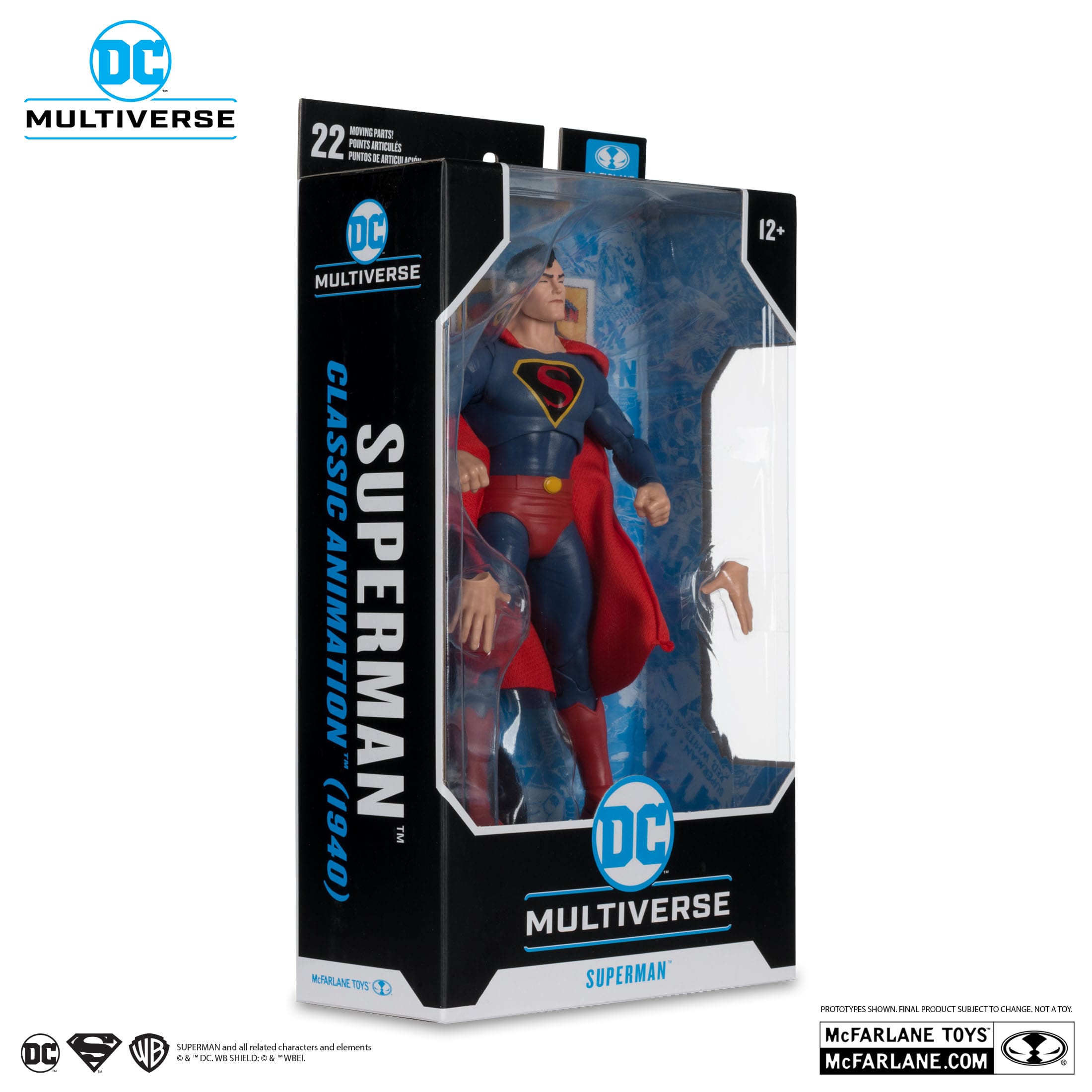 DC Multiverse: Superman (Classic Animation 1940)-Actionfiguren-McFarlane Toys-Mighty Underground