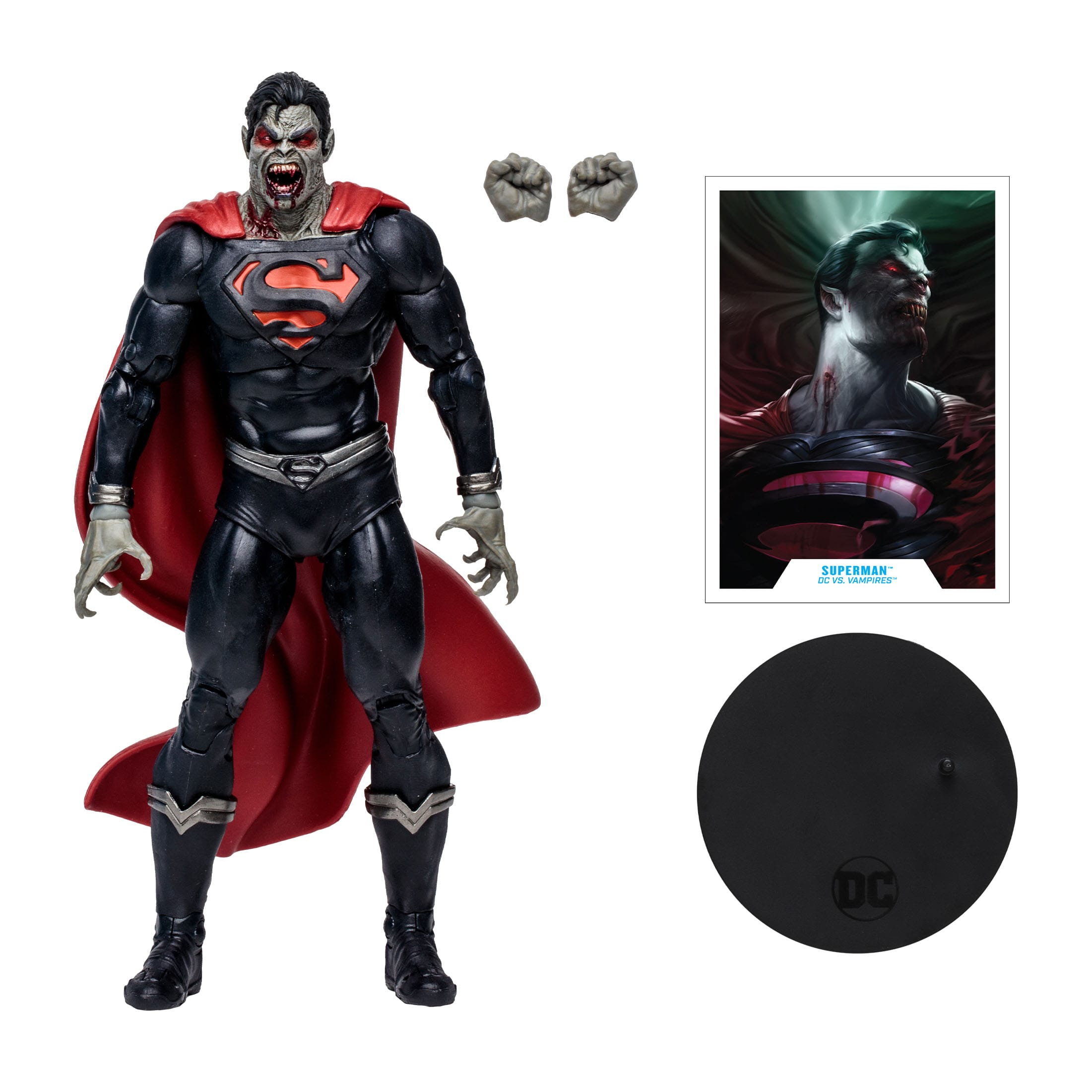 DC Multiverse: Superman (DC VS Vampires, Gold Label)-Actionfiguren-McFarlane Toys-Mighty Underground